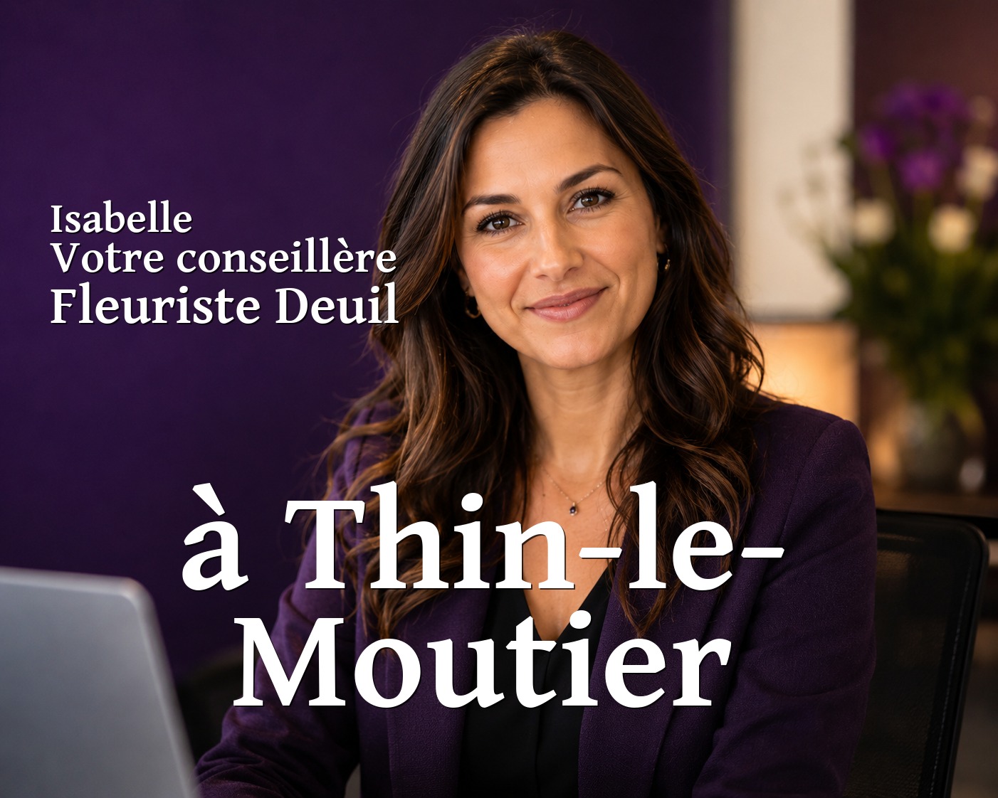 Isabelle, votre conseillère Fleuriste Deuil à Thin-le-Moutier