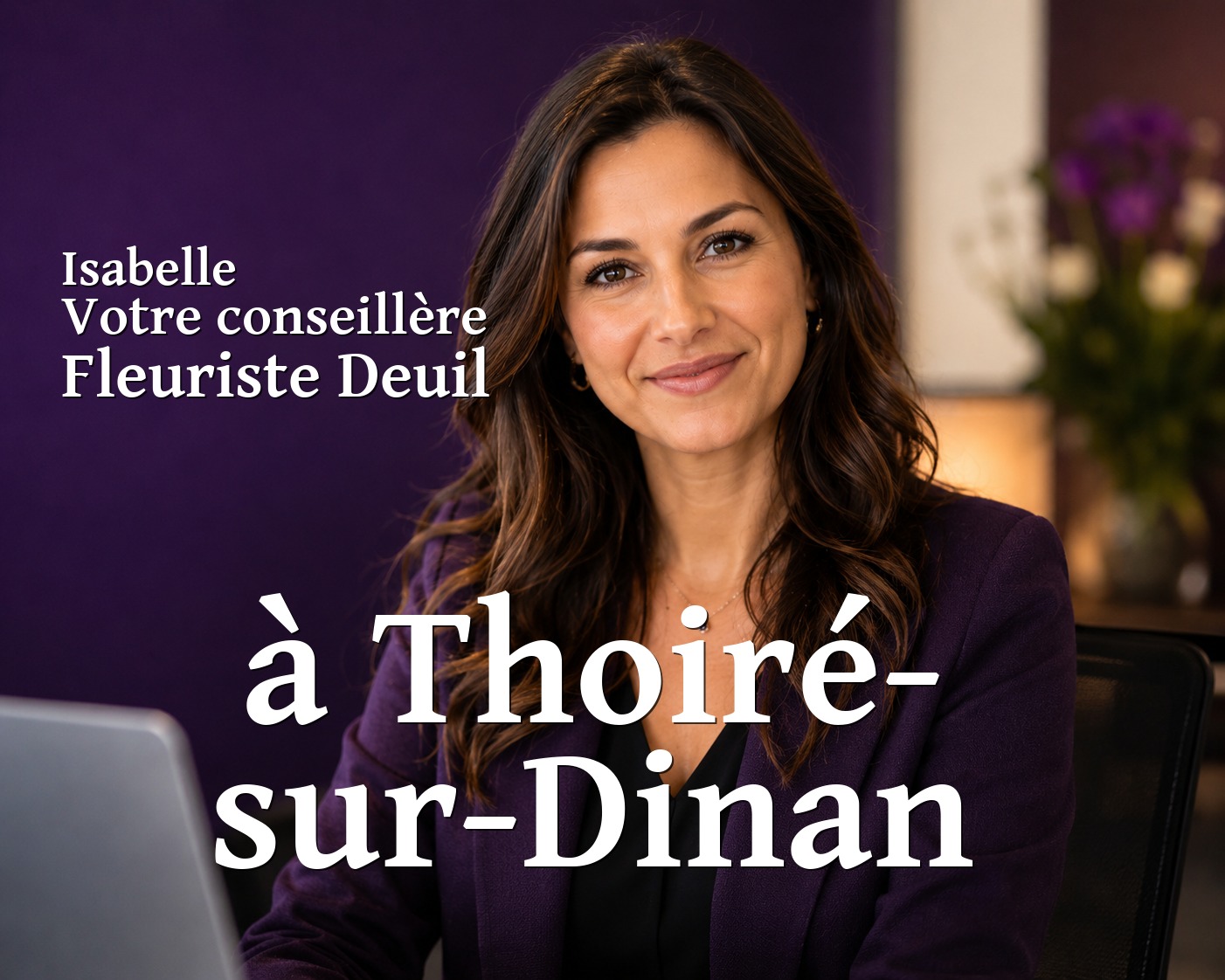 Isabelle, votre conseillère Fleuriste Deuil à Thoiré-sur-Dinan