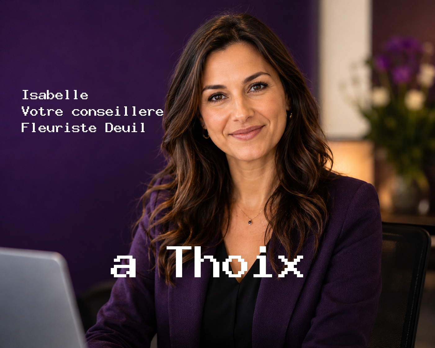Isabelle, votre conseillère Fleuriste Deuil à Thoix