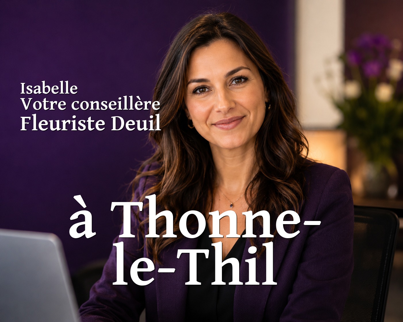 Isabelle, votre conseillère Fleuriste Deuil à Thonne-le-Thil