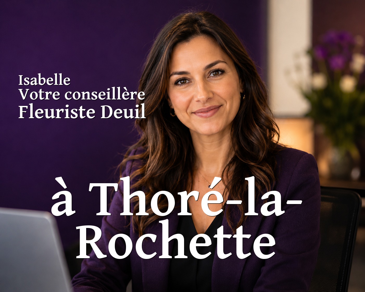 Isabelle, votre conseillère Fleuriste Deuil à Thoré-la-Rochette
