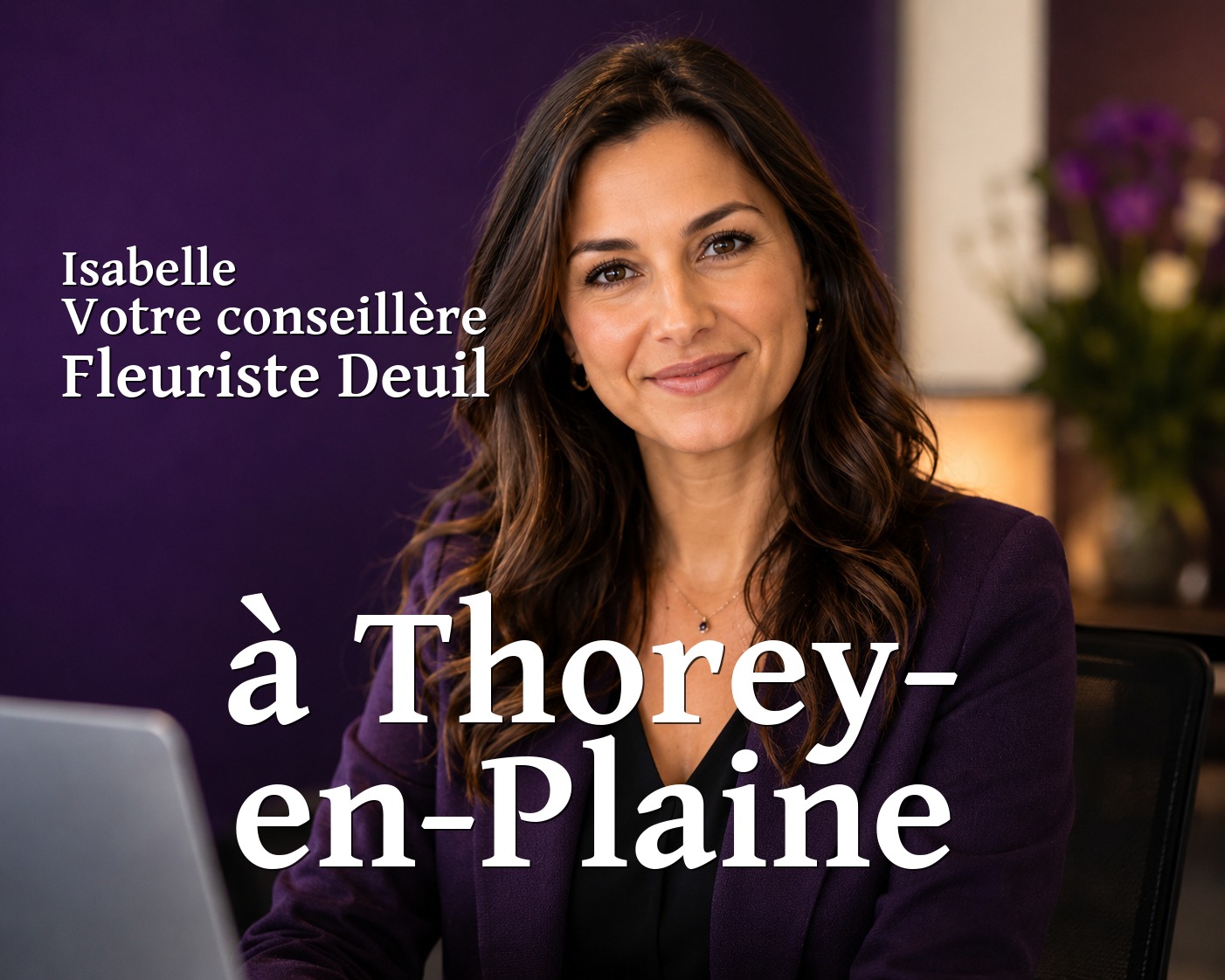 Isabelle, votre conseillère Fleuriste Deuil à Thorey-en-Plaine