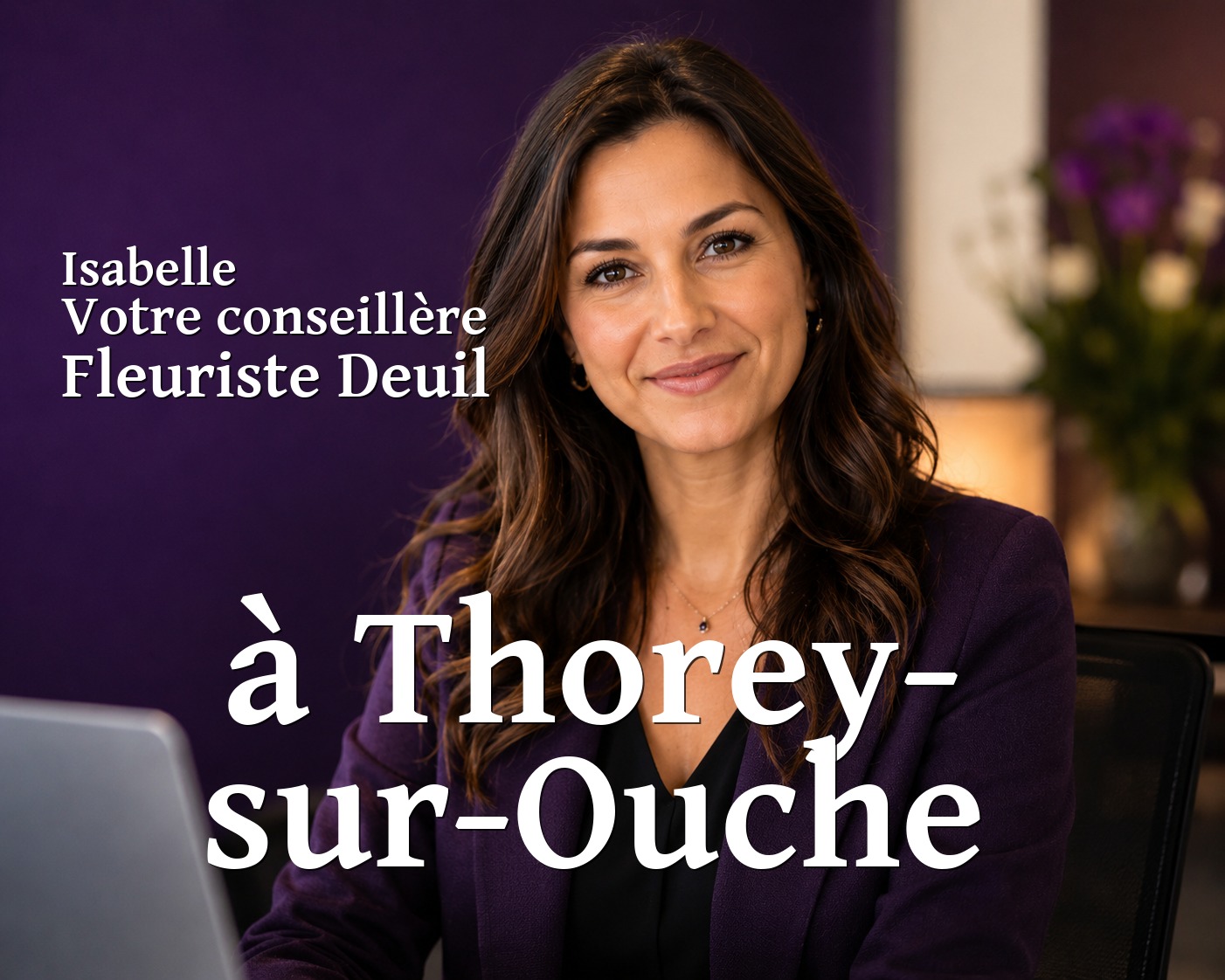 Isabelle, votre conseillère Fleuriste Deuil à Thorey-sur-Ouche