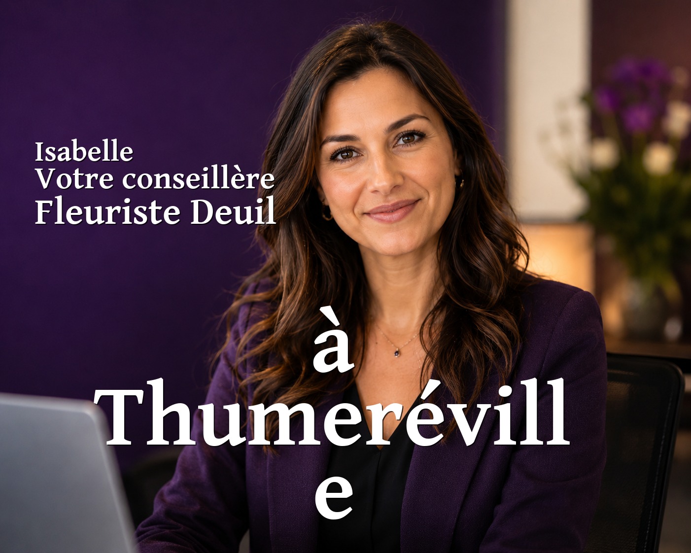 Isabelle, votre conseillère Fleuriste Deuil à Thumeréville