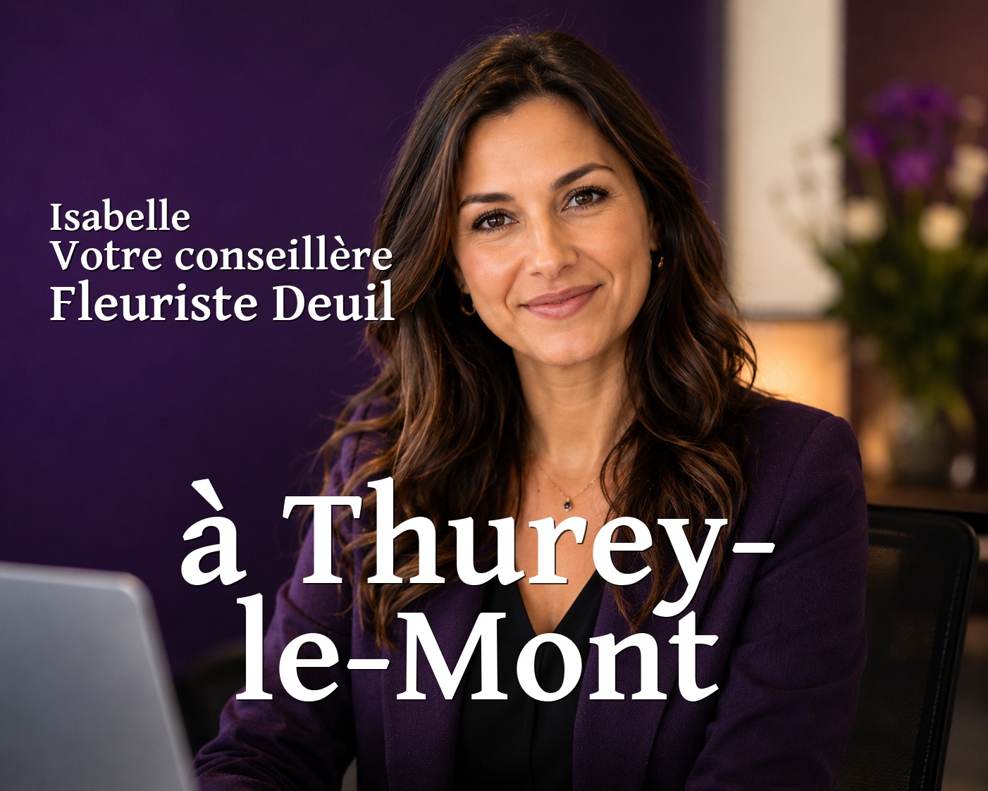 Isabelle, votre conseillère Fleuriste Deuil à Thurey-le-Mont