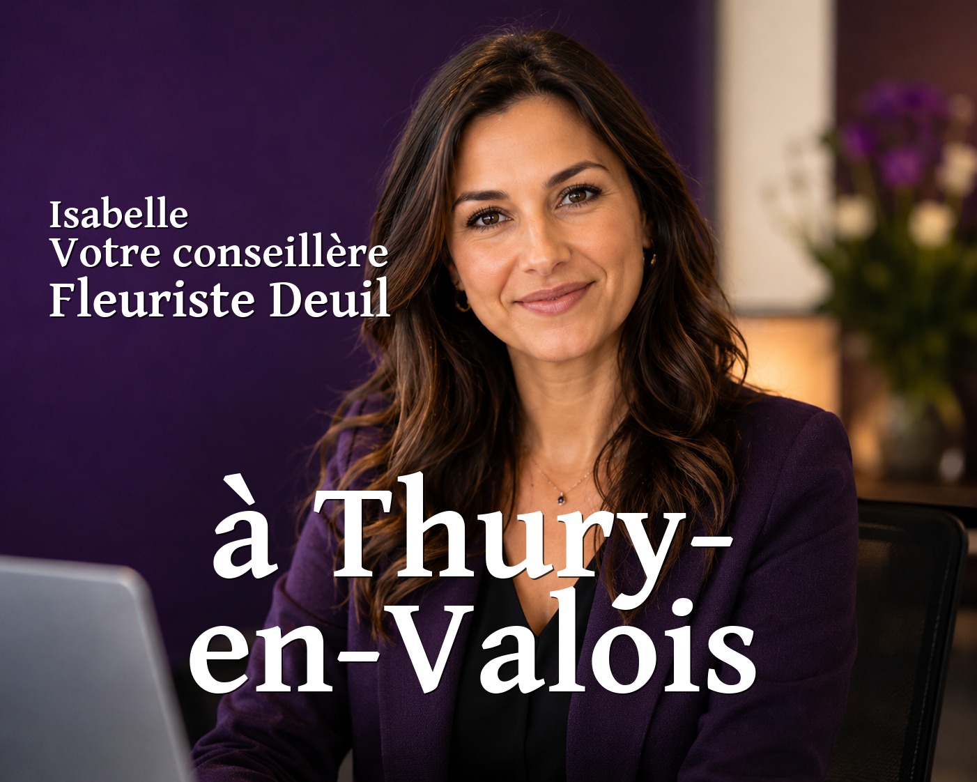 Isabelle, votre conseillère Fleuriste Deuil à Thury-en-Valois
