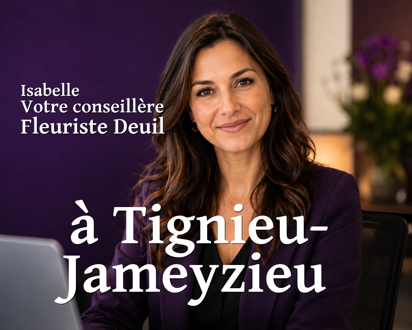 Isabelle, votre conseillère Fleuriste Deuil à Tignieu-Jameyzieu