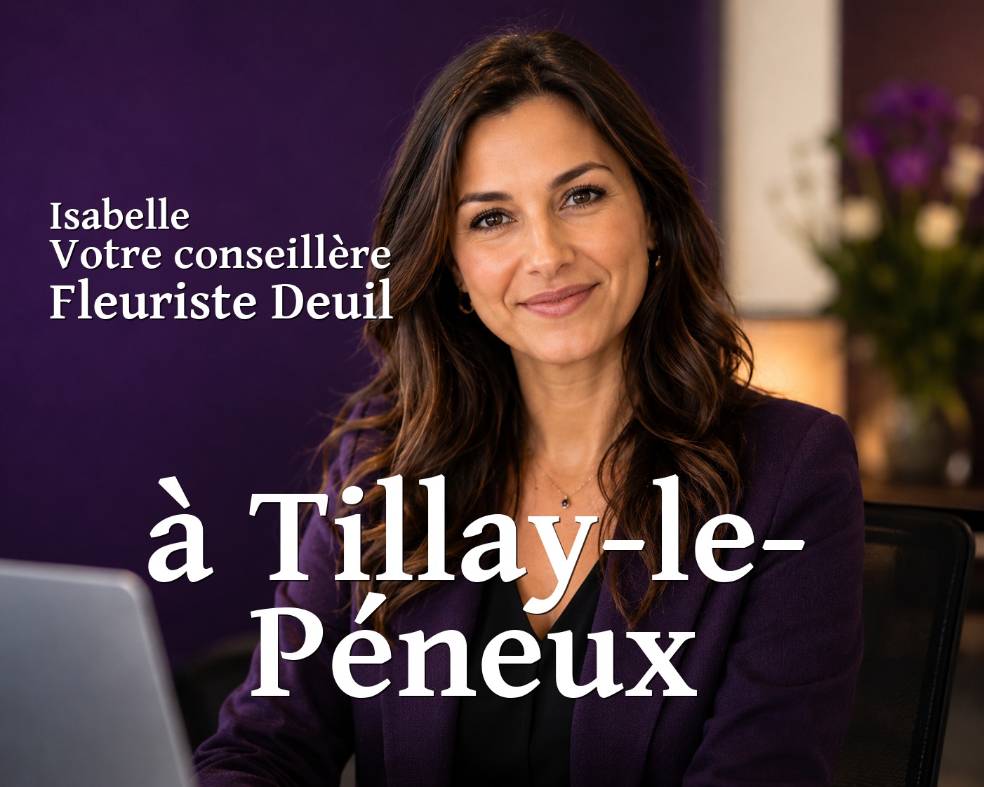 Isabelle, votre conseillère Fleuriste Deuil à Tillay-le-Péneux