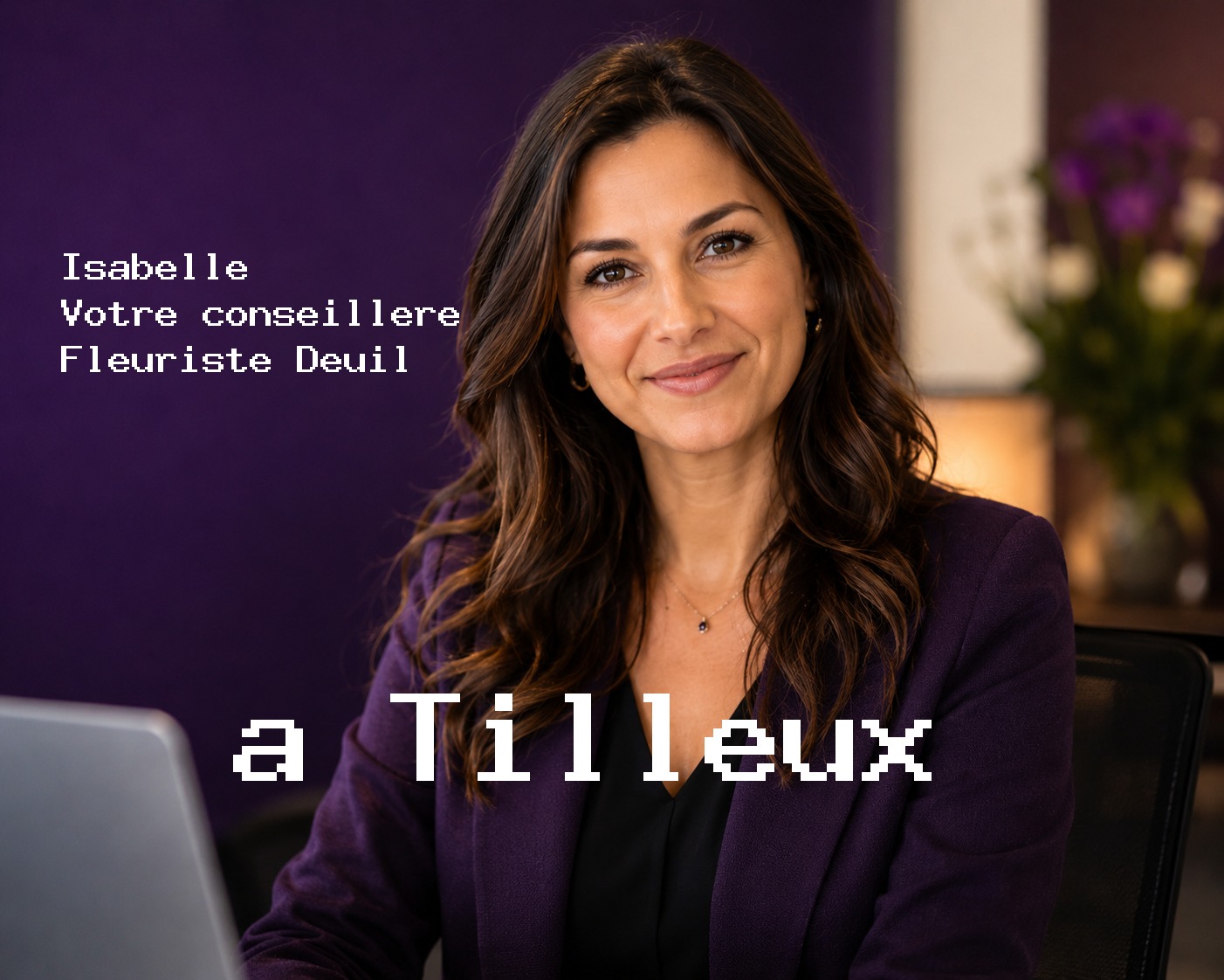Isabelle, votre conseillère Fleuriste Deuil à Tilleux