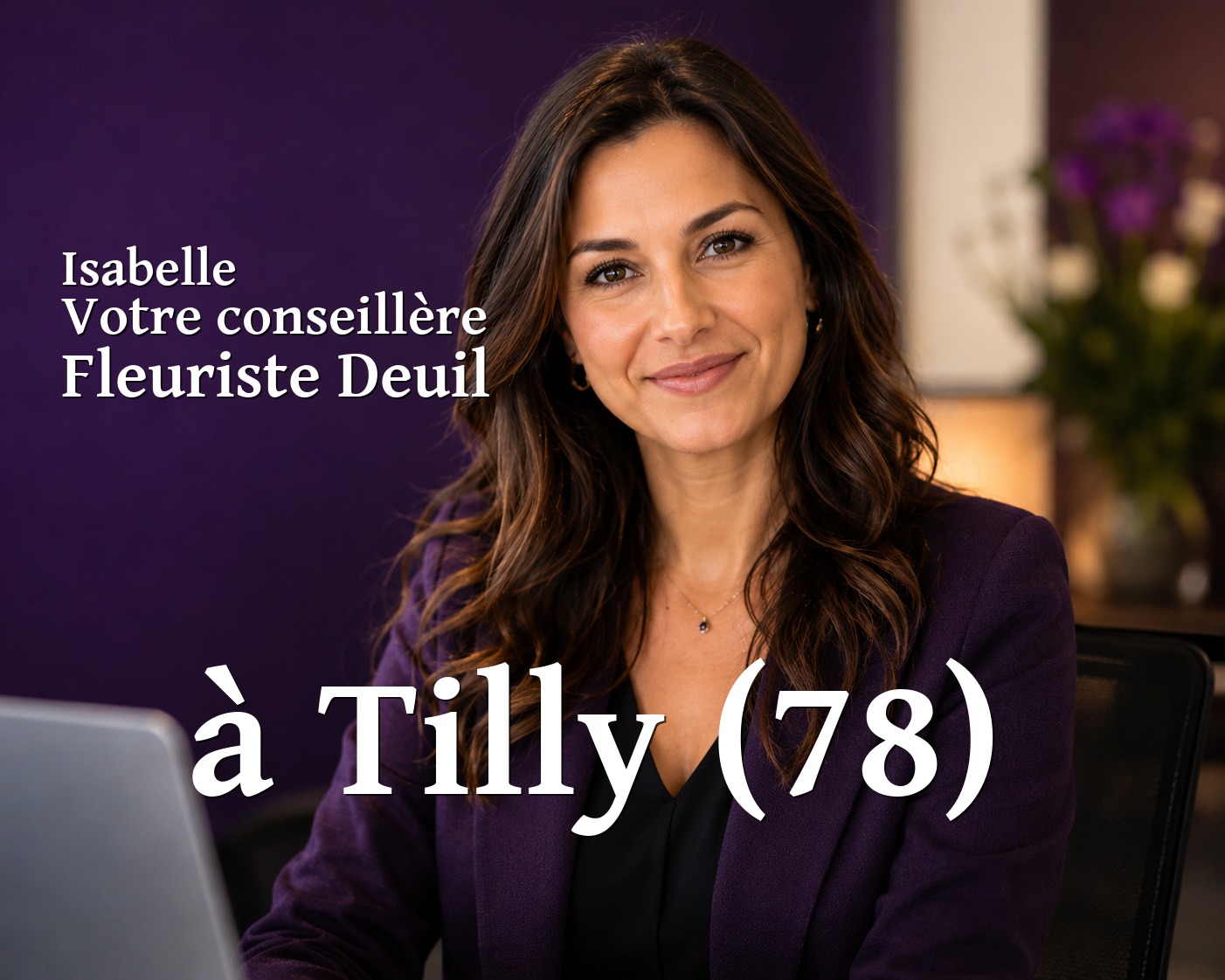 Isabelle, votre conseillère Fleuriste Deuil à Tilly (78)