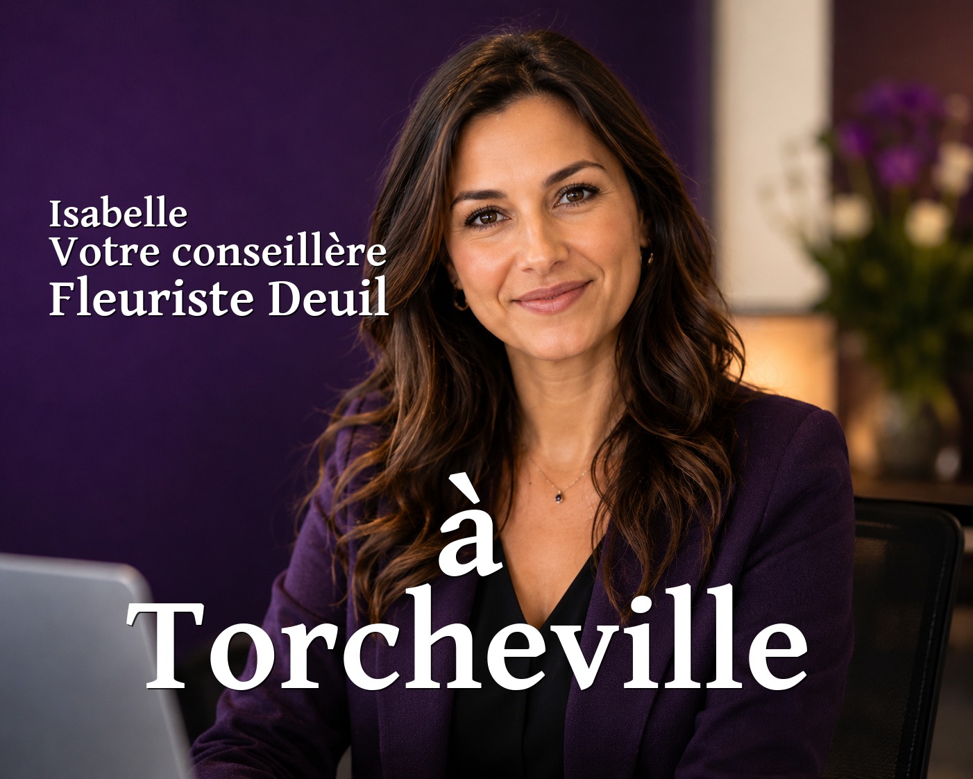 Isabelle, votre conseillère Fleuriste Deuil à Torcheville