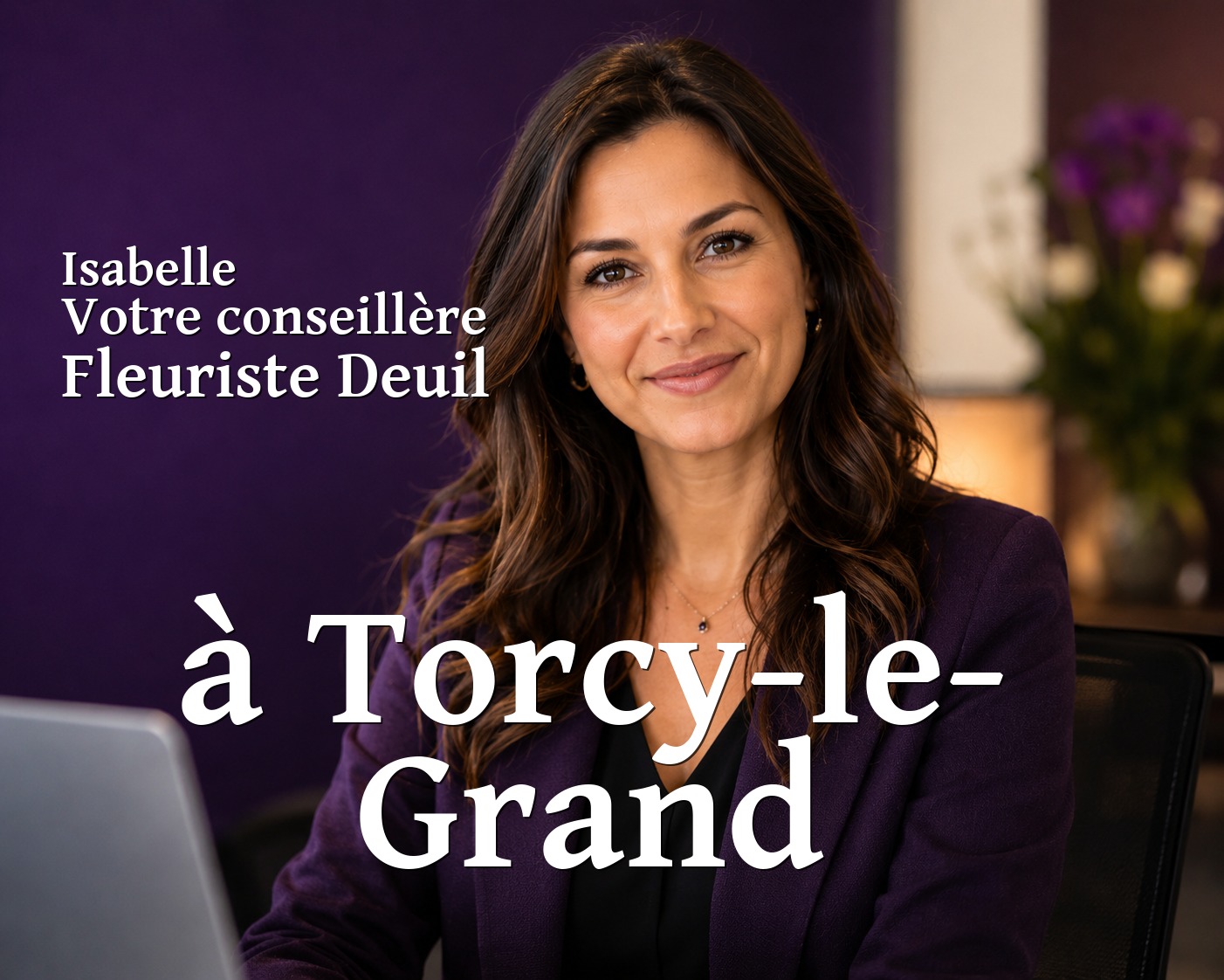 Isabelle, votre conseillère Fleuriste Deuil à Torcy-le-Grand
