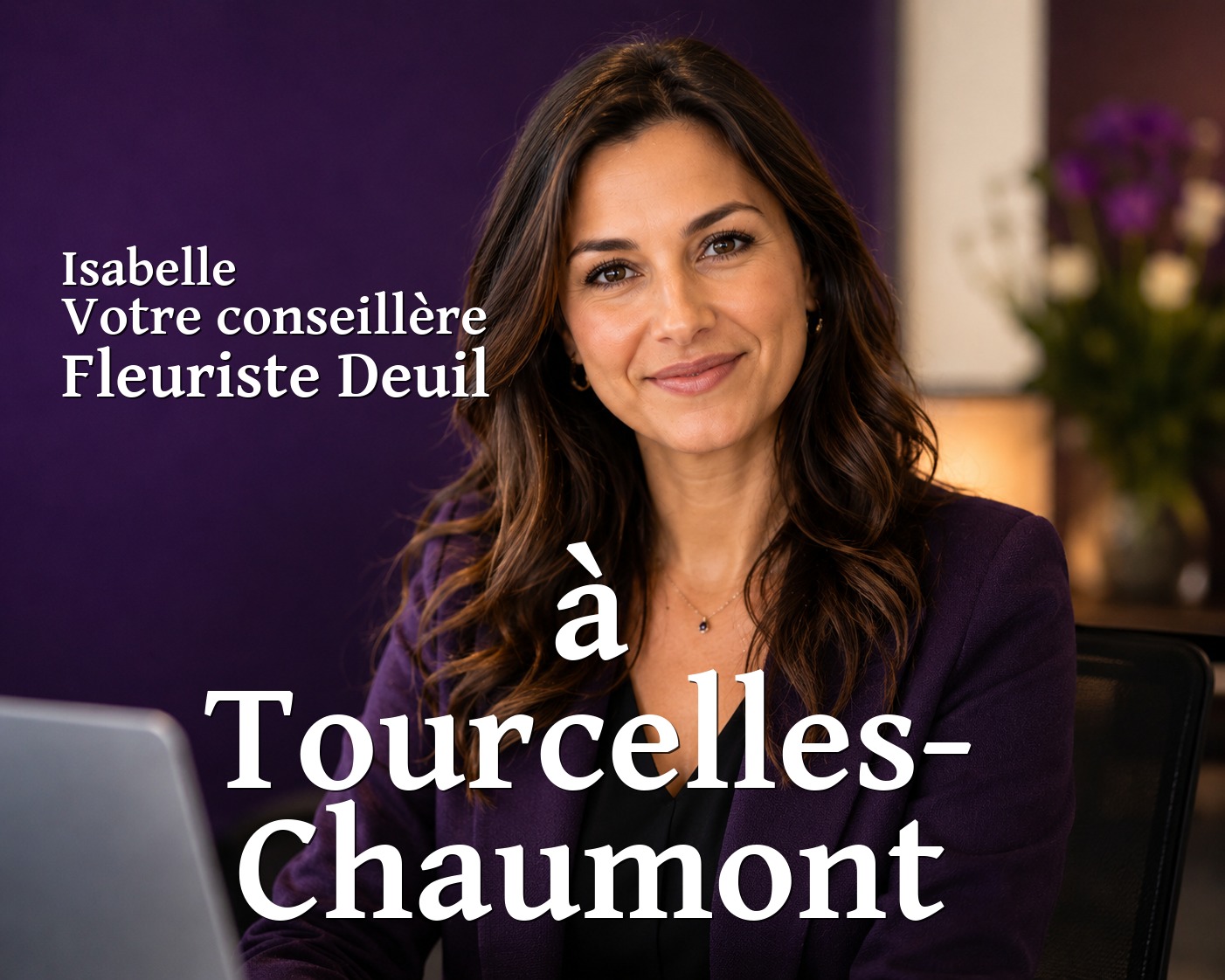 Isabelle, votre conseillère Fleuriste Deuil à Tourcelles-Chaumont