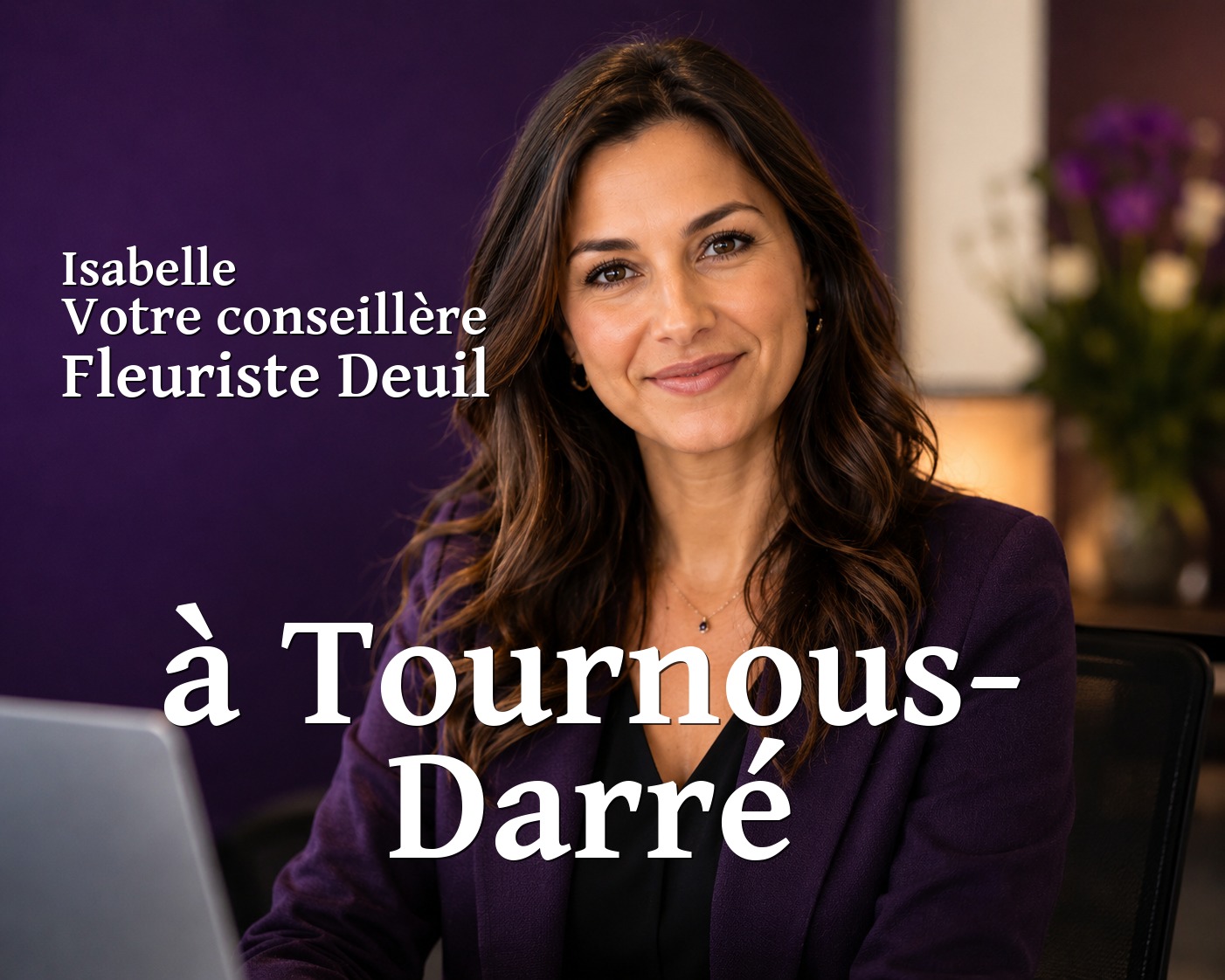 Isabelle, votre conseillère Fleuriste Deuil à Tournous-Darré