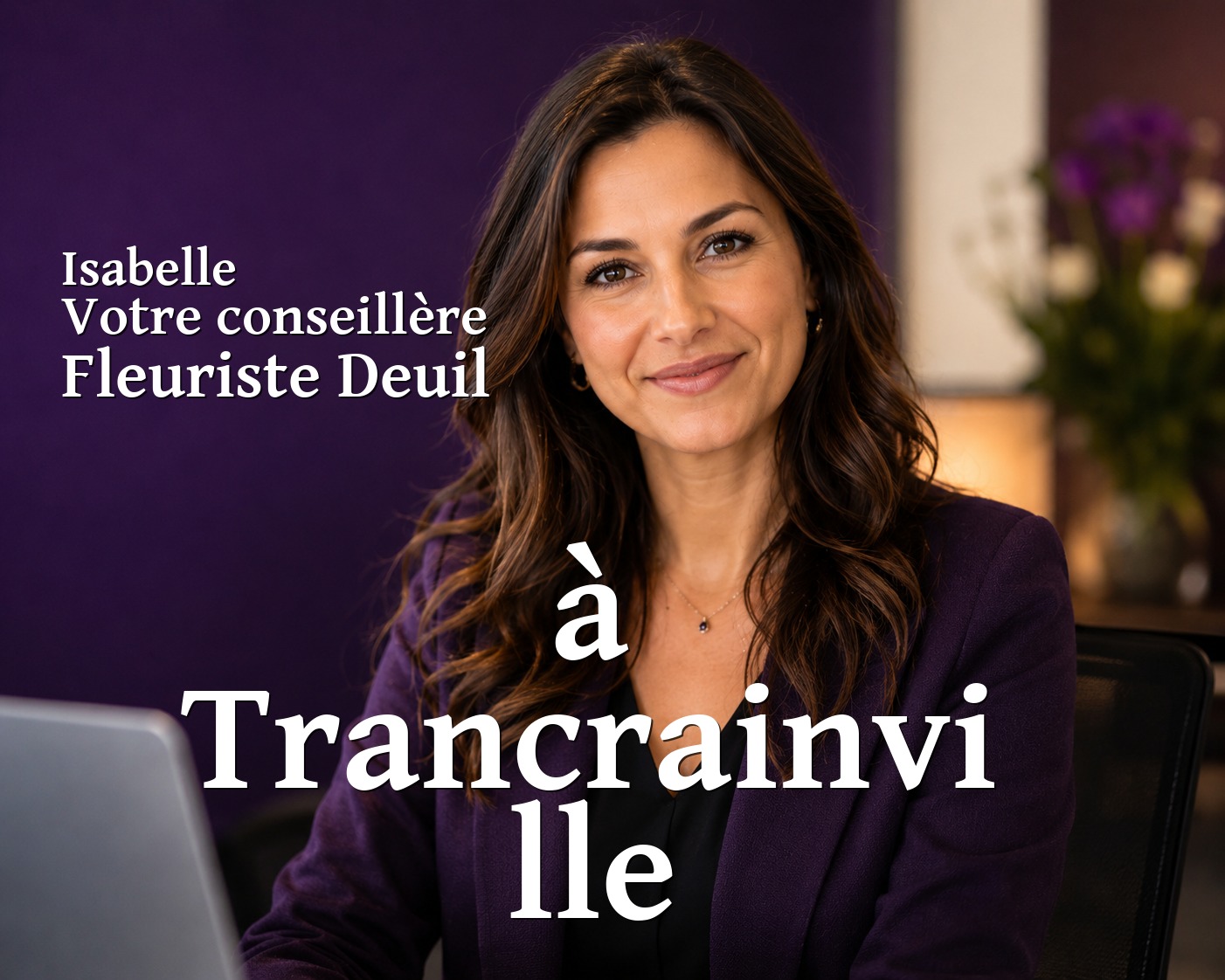 Isabelle, votre conseillère Fleuriste Deuil à Trancrainville