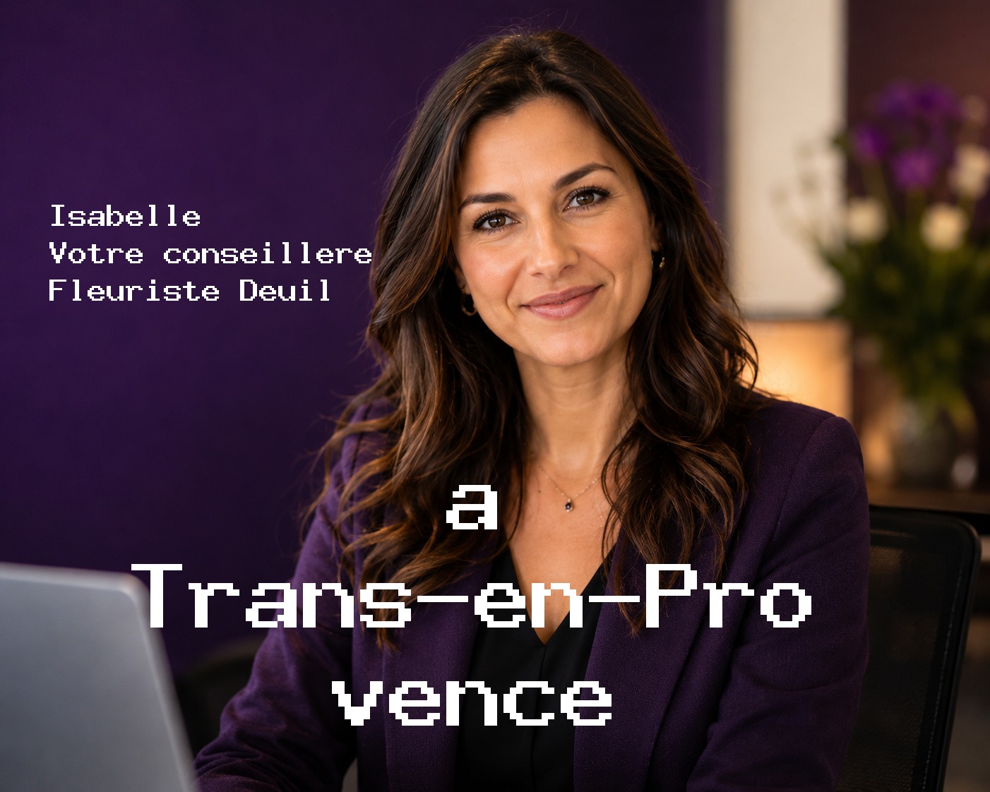 Isabelle, votre conseillère Fleuriste Deuil à Trans-en-Provence