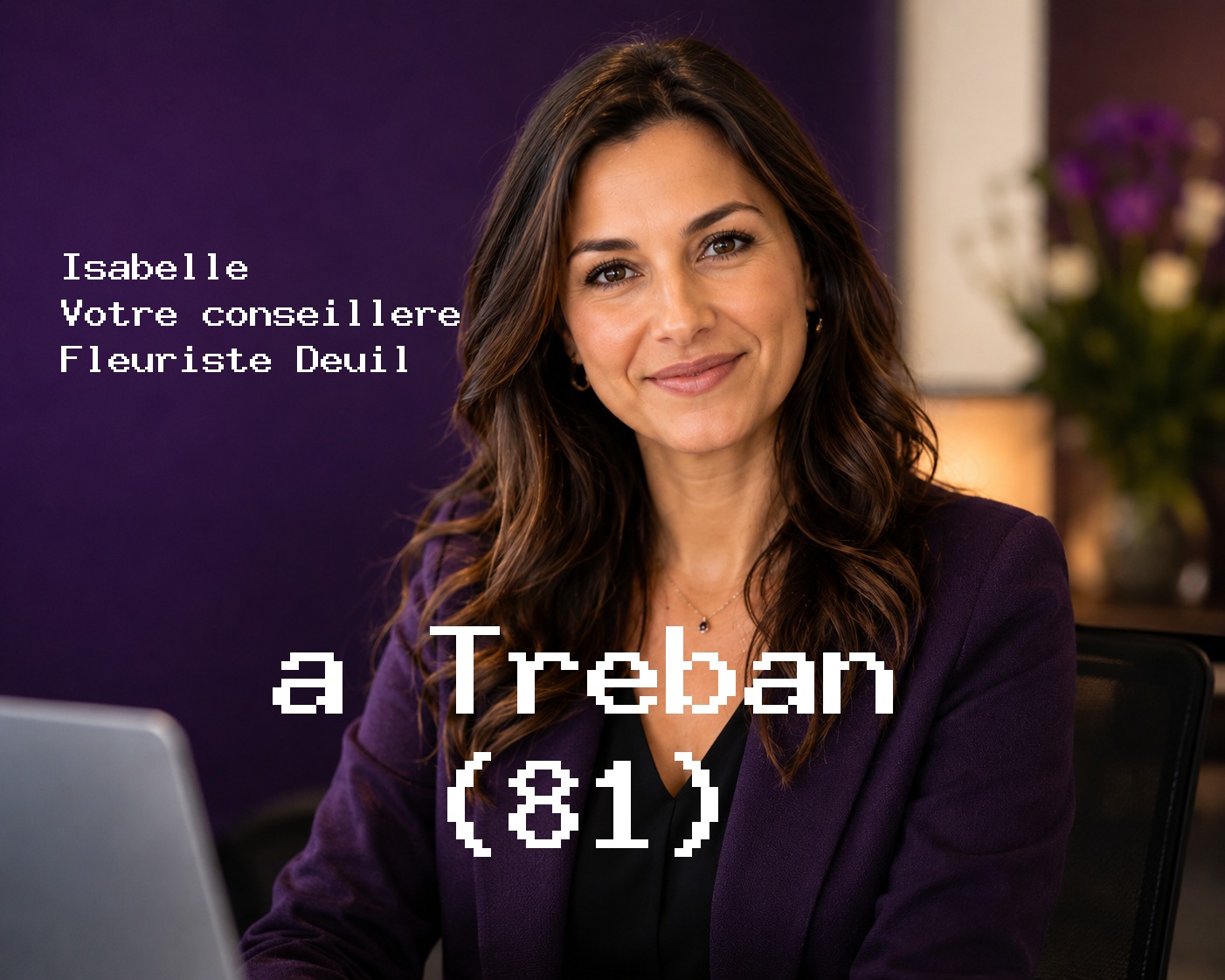 Isabelle, votre conseillère Fleuriste Deuil à Tréban (81)