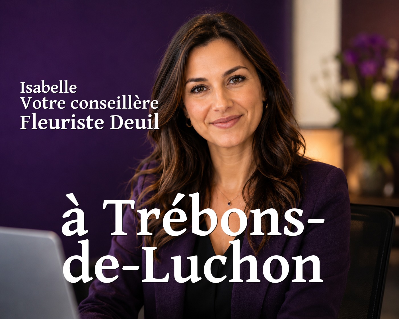 Isabelle, votre conseillère Fleuriste Deuil à Trébons-de-Luchon