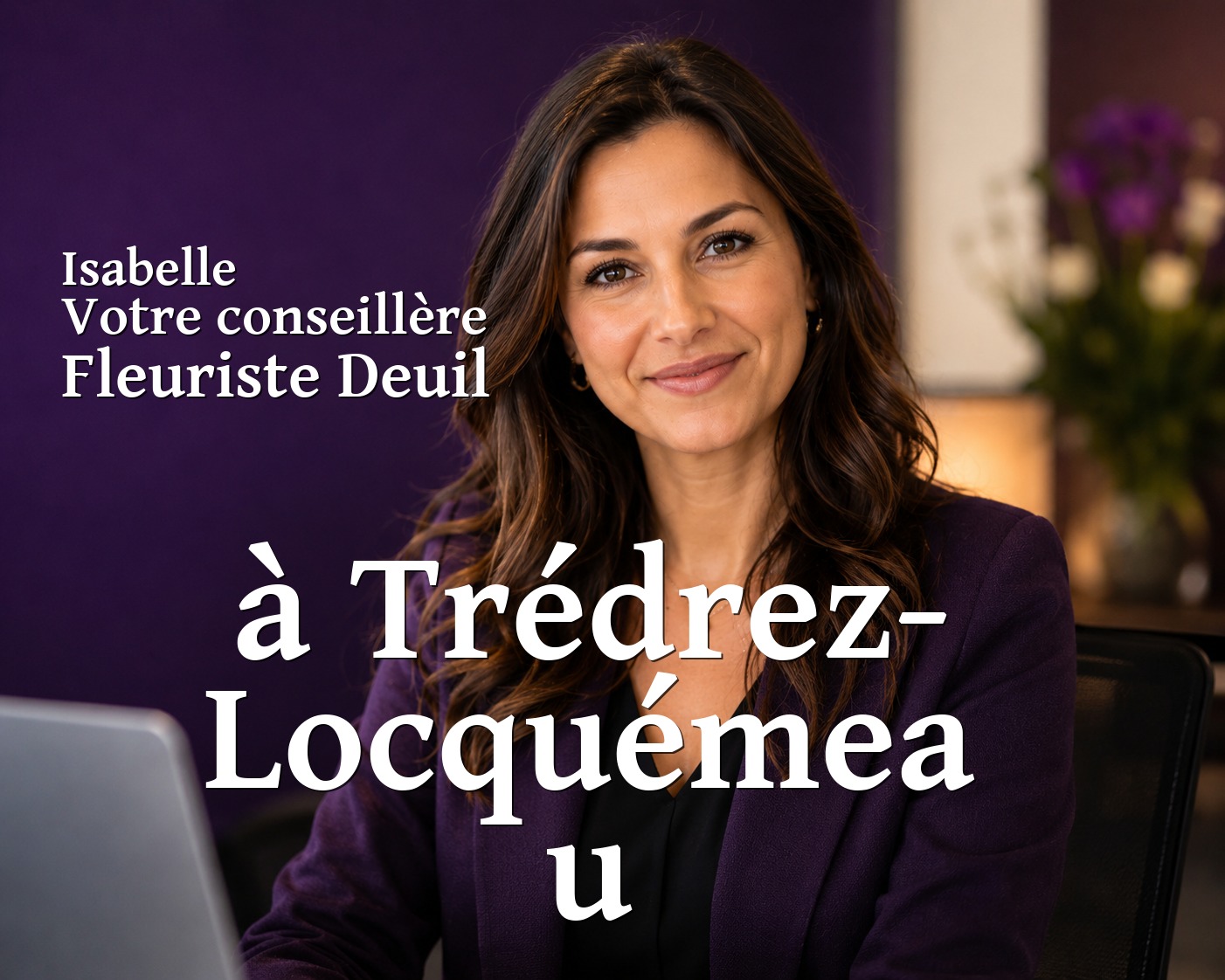 Isabelle, votre conseillère Fleuriste Deuil à Trédrez-Locquémeau