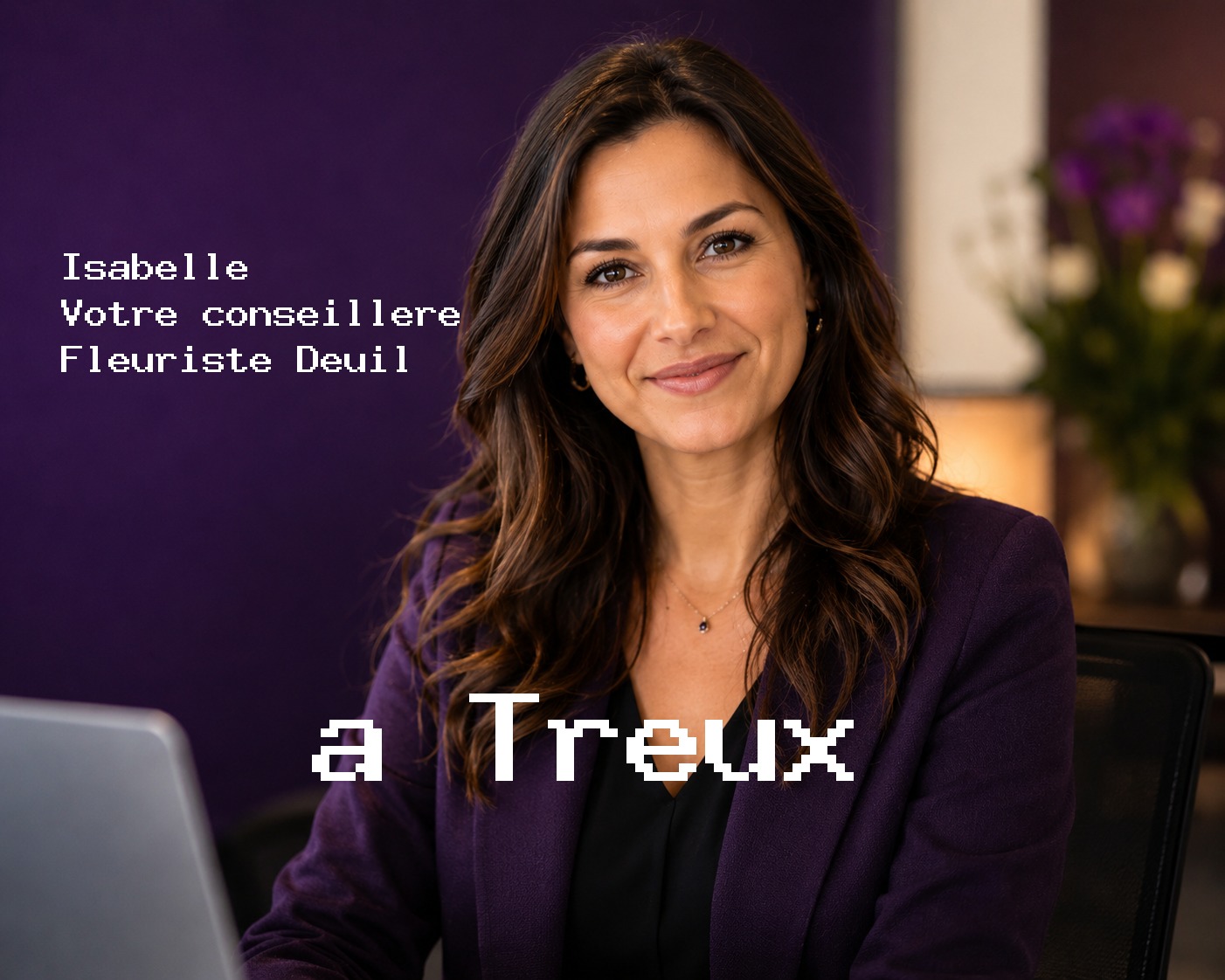 Isabelle, votre conseillère Fleuriste Deuil à Treux