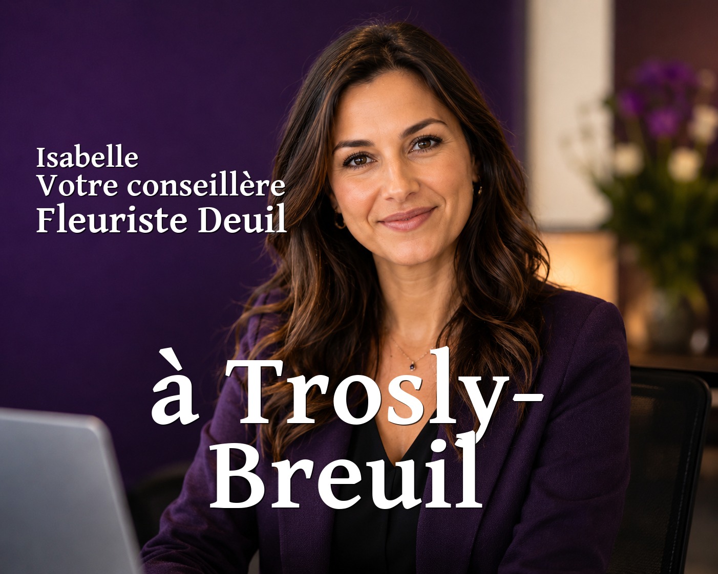 Isabelle, votre conseillère Fleuriste Deuil à Trosly-Breuil