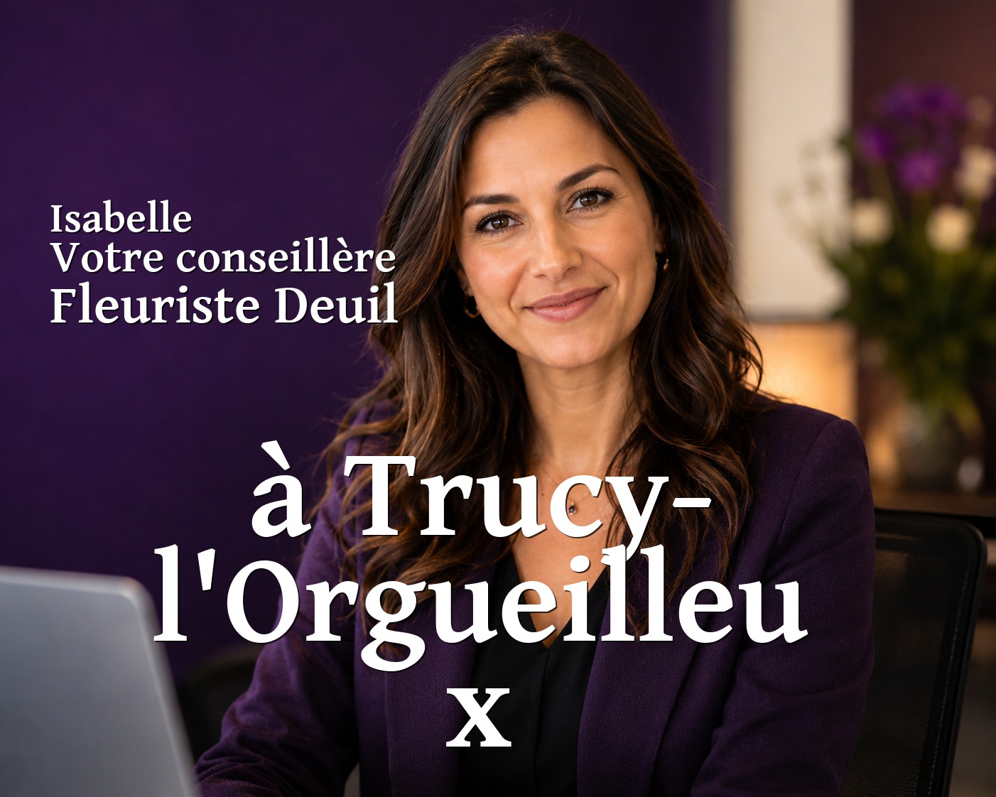 Isabelle, votre conseillère Fleuriste Deuil à Trucy-l'Orgueilleux