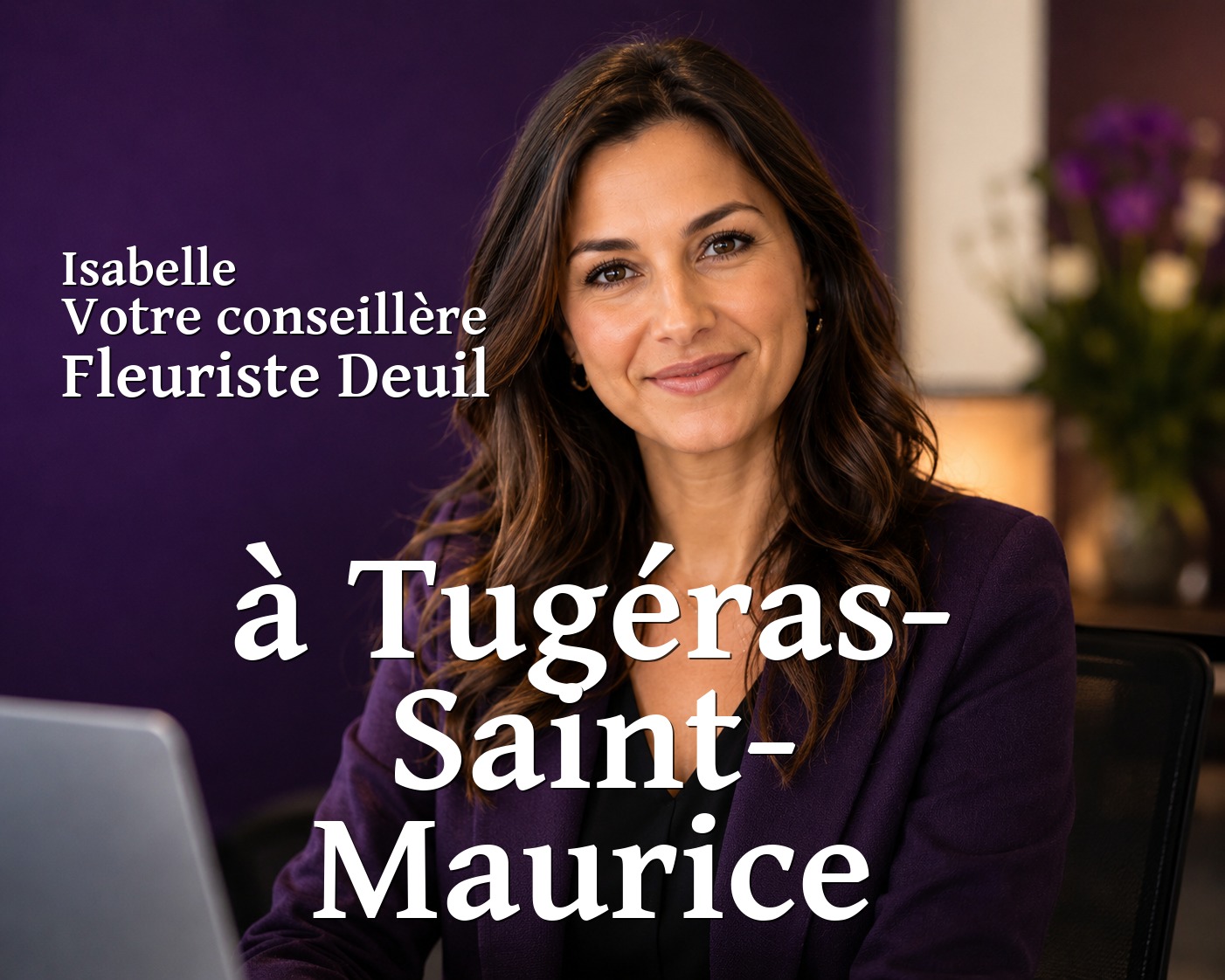 Isabelle, votre conseillère Fleuriste Deuil à Tugéras-Saint-Maurice