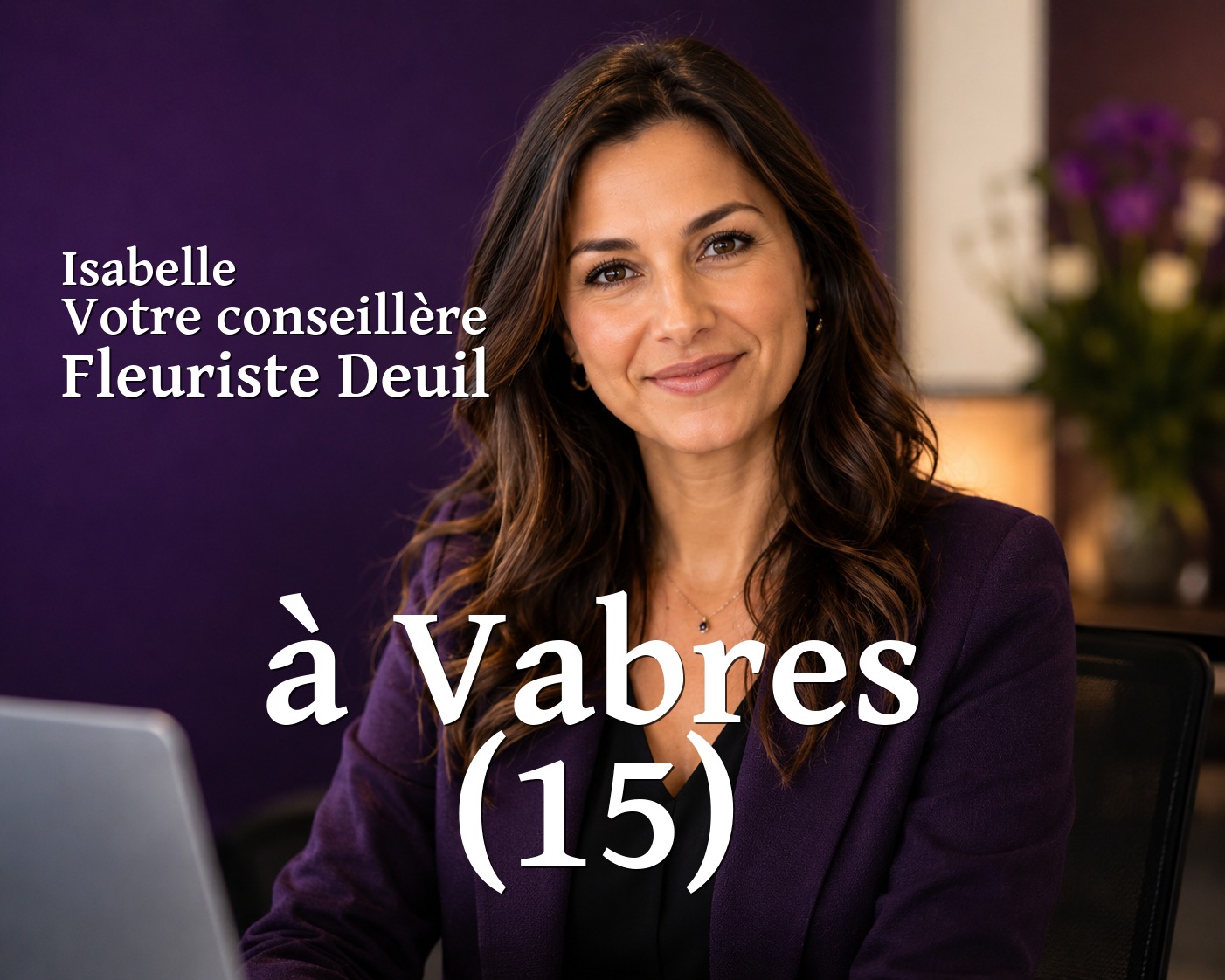 Isabelle, votre conseillère Fleuriste Deuil à Vabres (15)