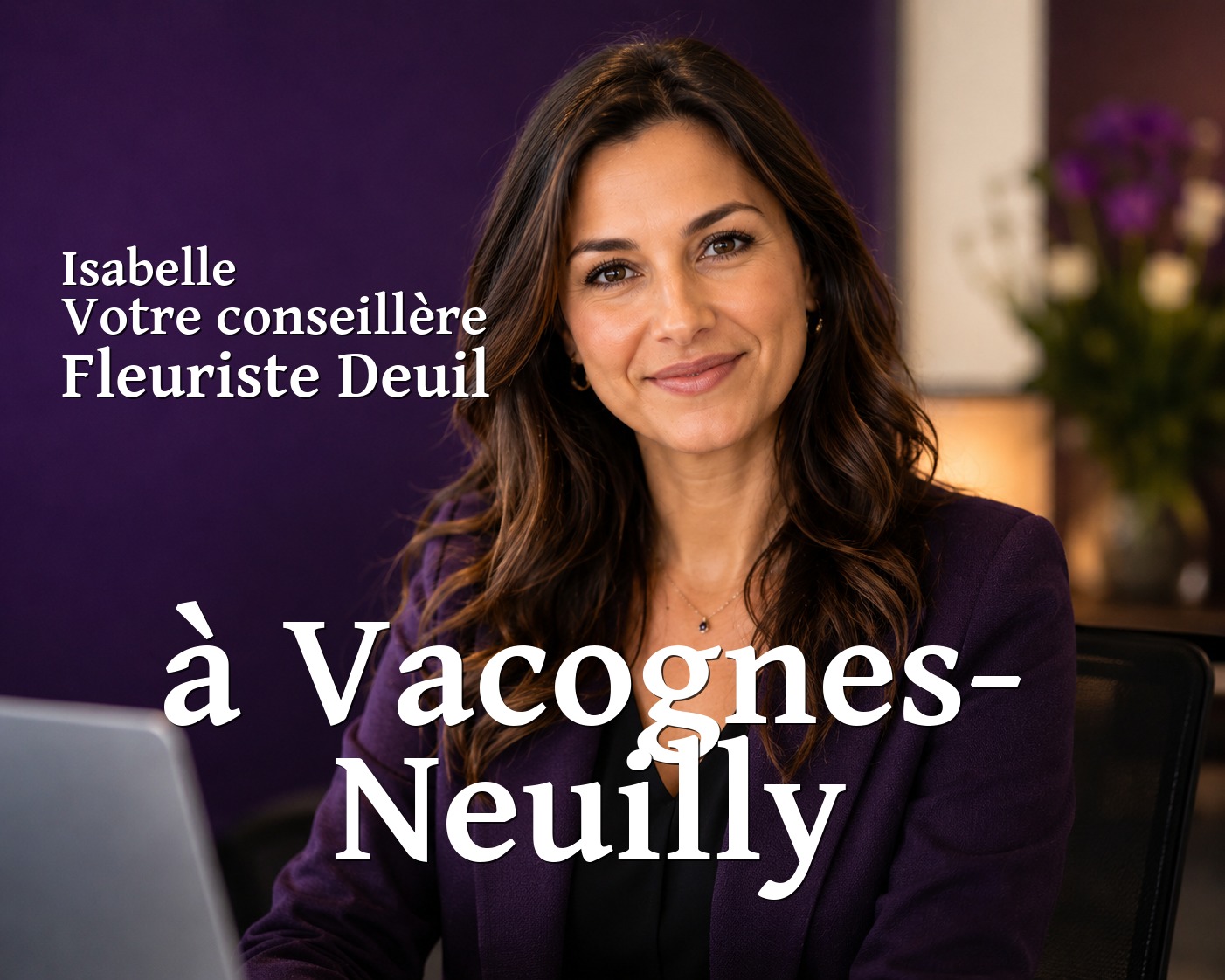Isabelle, votre conseillère Fleuriste Deuil à Vacognes-Neuilly
