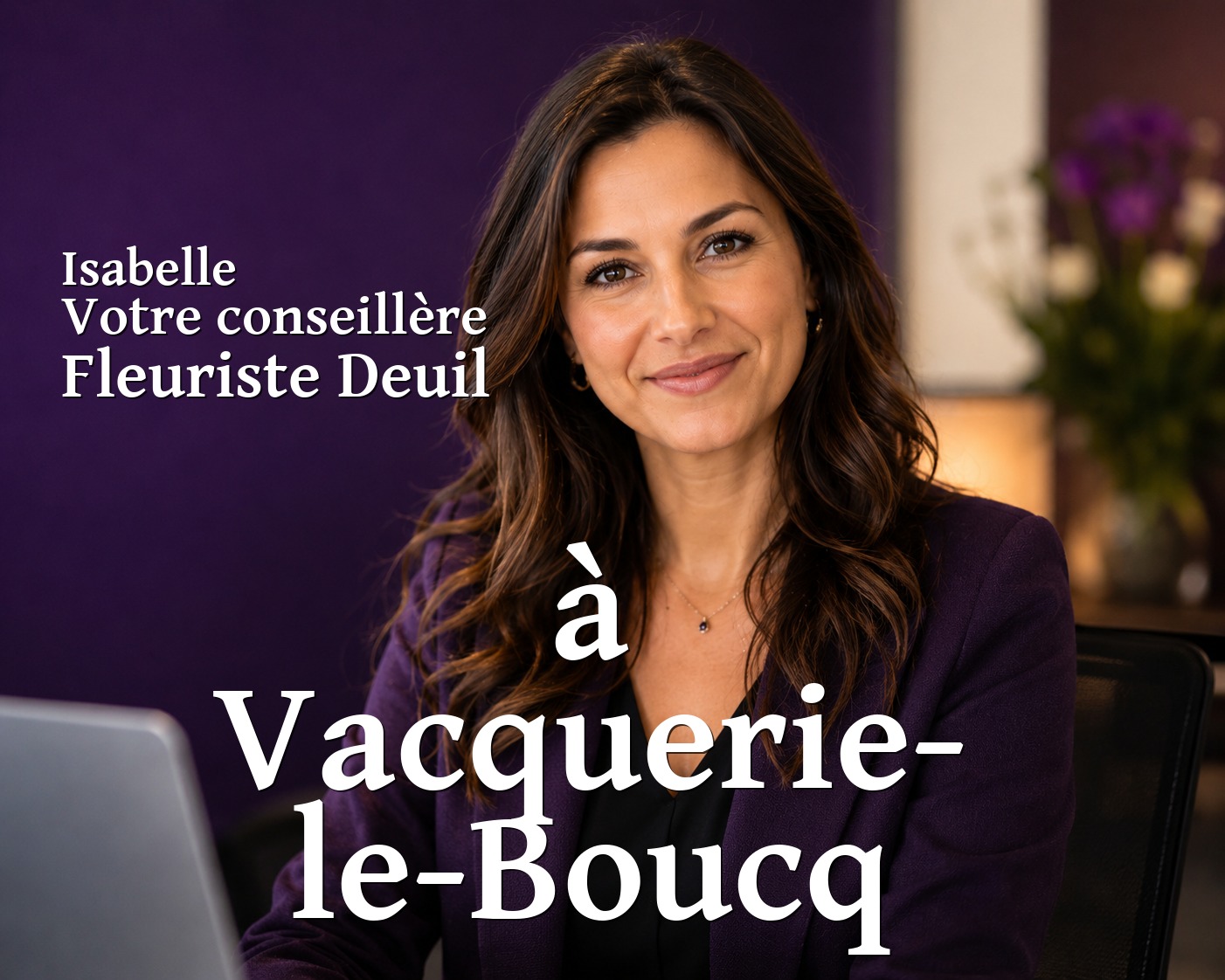 Isabelle, votre conseillère Fleuriste Deuil à Vacquerie-le-Boucq
