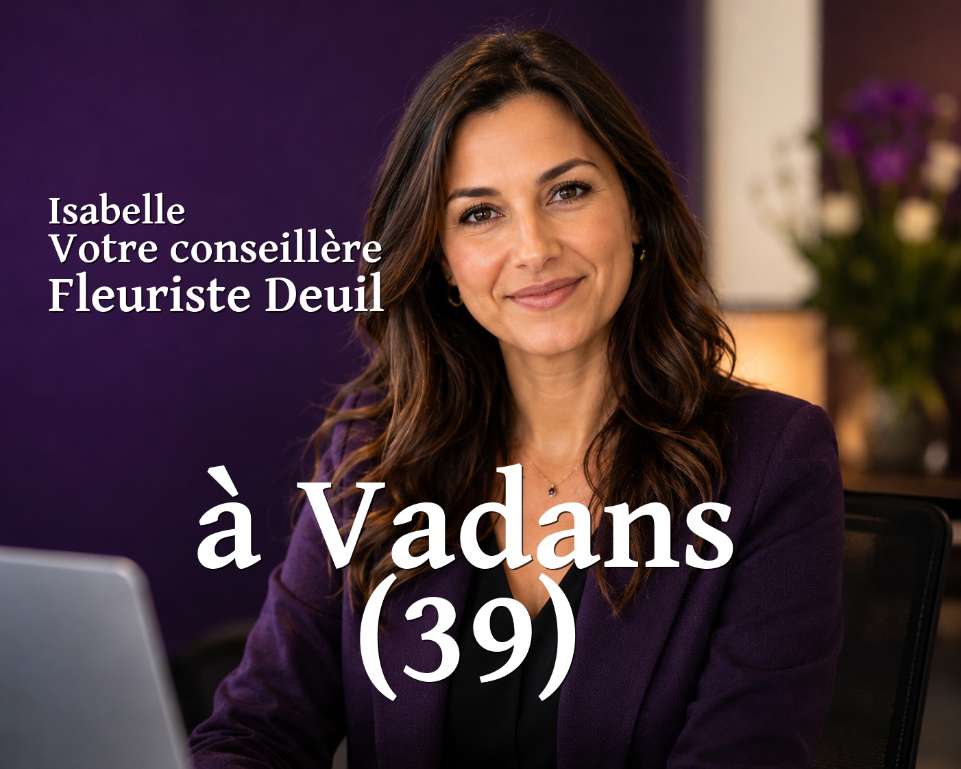 Isabelle, votre conseillère Fleuriste Deuil à Vadans (39)
