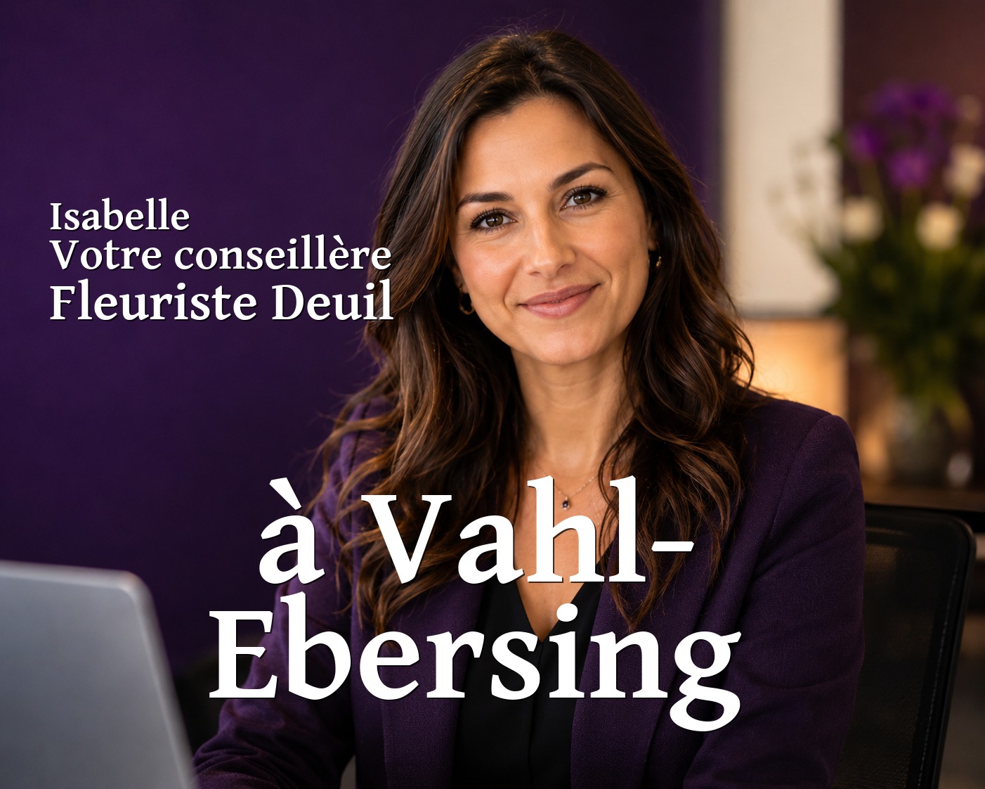 Isabelle, votre conseillère Fleuriste Deuil à Vahl-Ebersing
