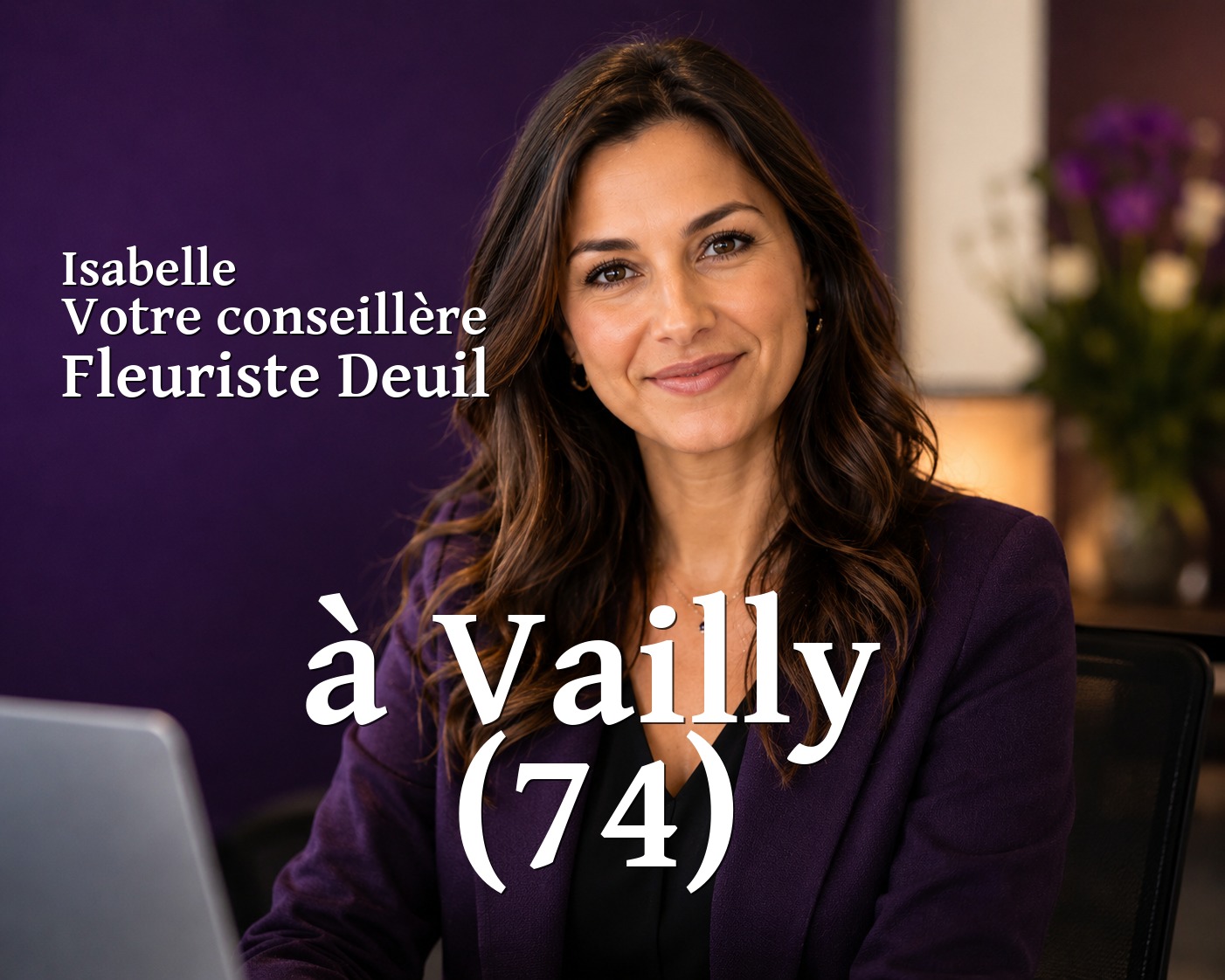 Isabelle, votre conseillère Fleuriste Deuil à Vailly (74)