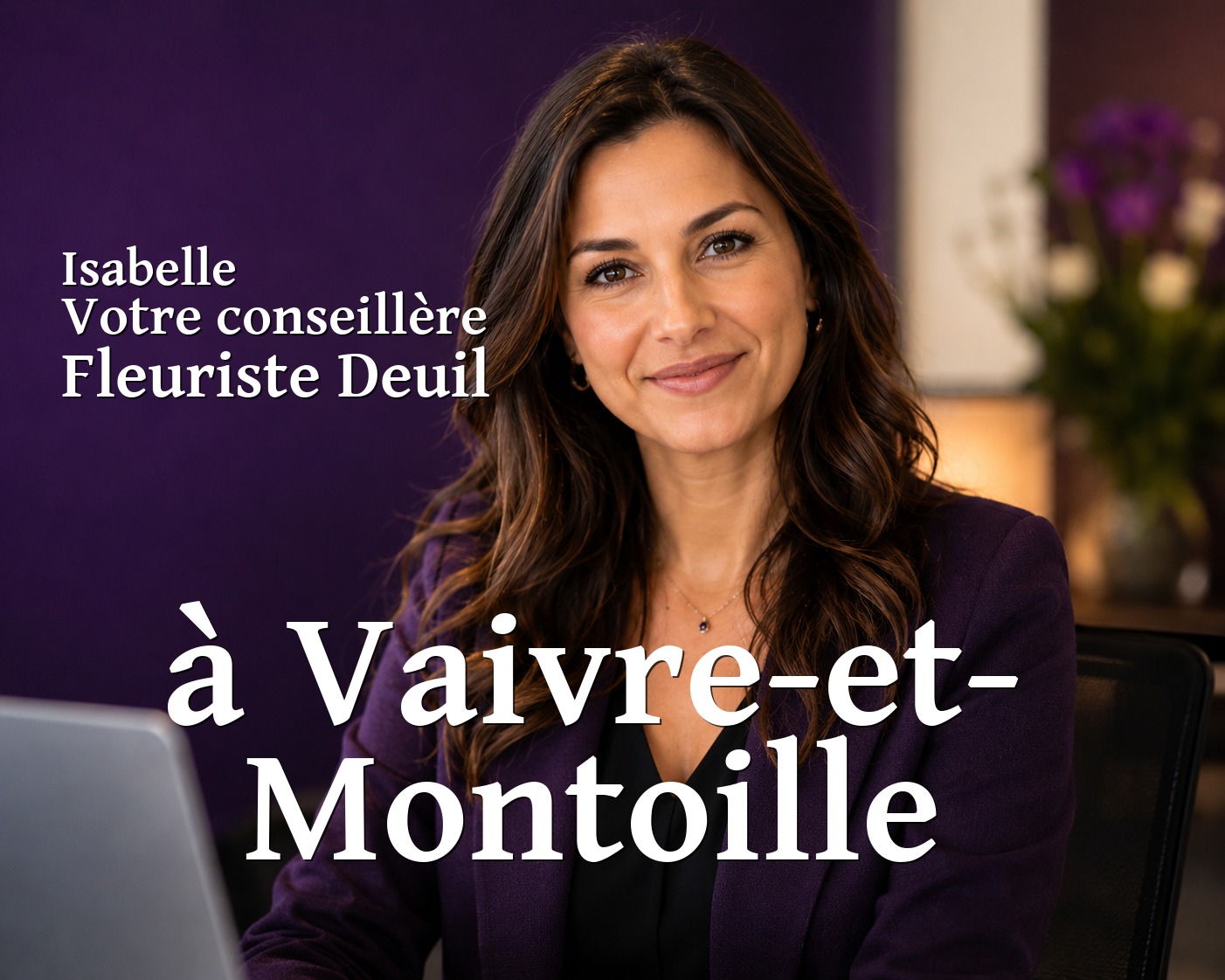 Isabelle, votre conseillère Fleuriste Deuil à Vaivre-et-Montoille