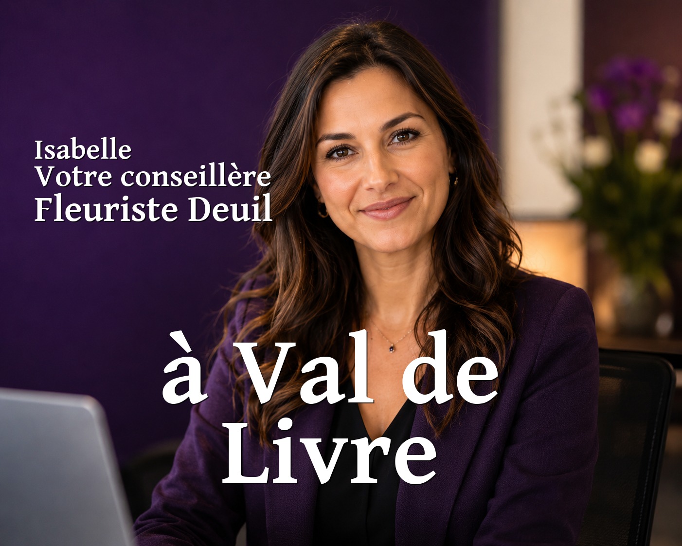 Isabelle, votre conseillère Fleuriste Deuil à Val de Livre