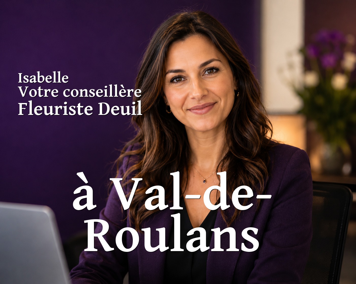 Isabelle, votre conseillère Fleuriste Deuil à Val-de-Roulans