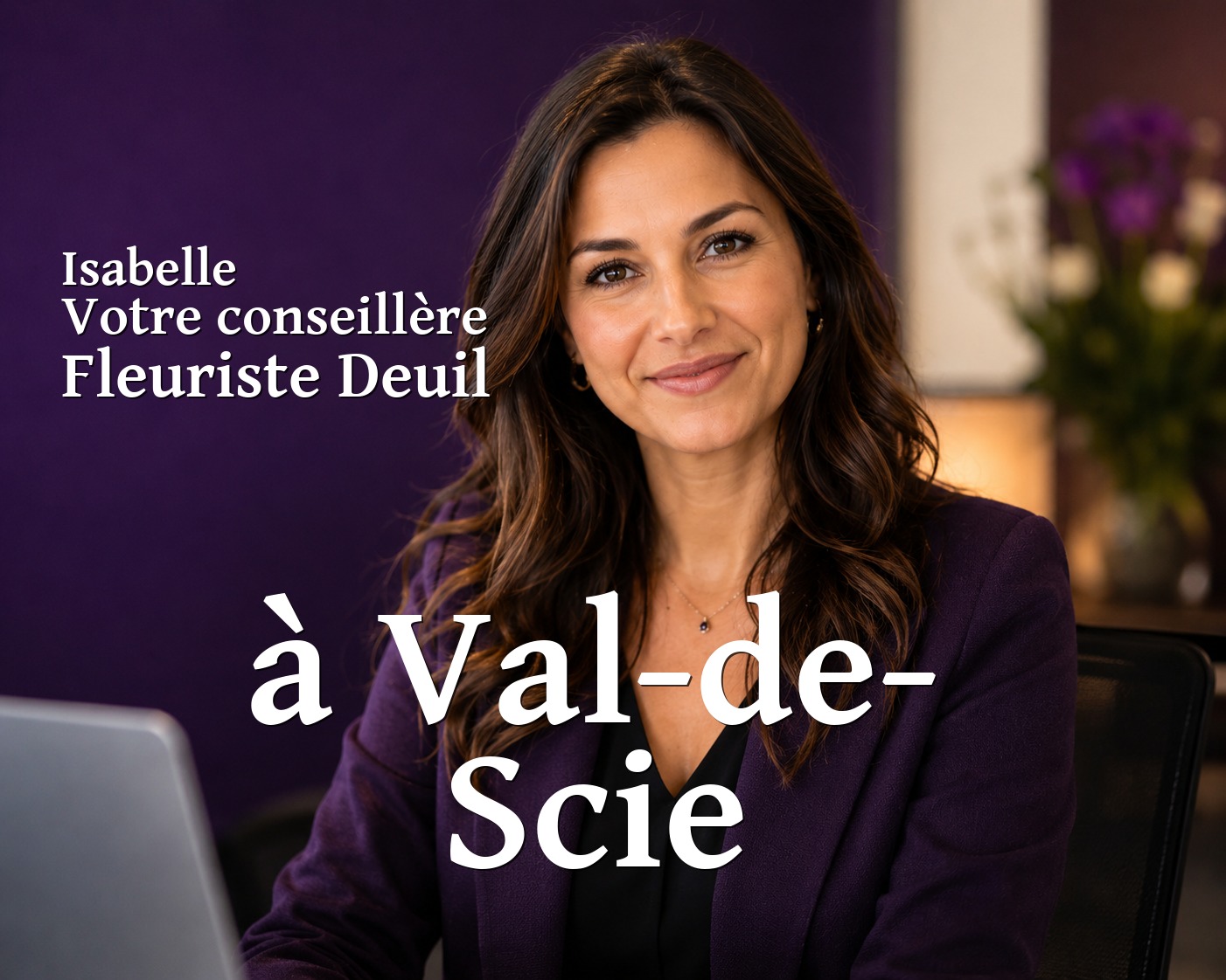 Isabelle, votre conseillère Fleuriste Deuil à Val-de-Scie