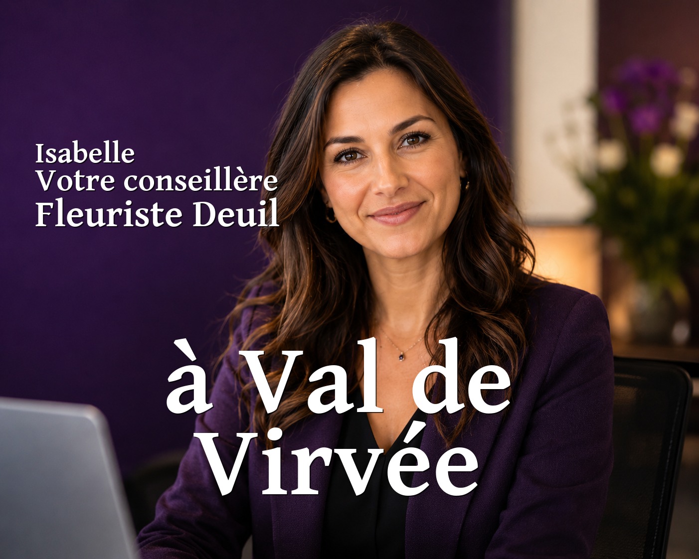 Isabelle, votre conseillère Fleuriste Deuil à Val de Virvée