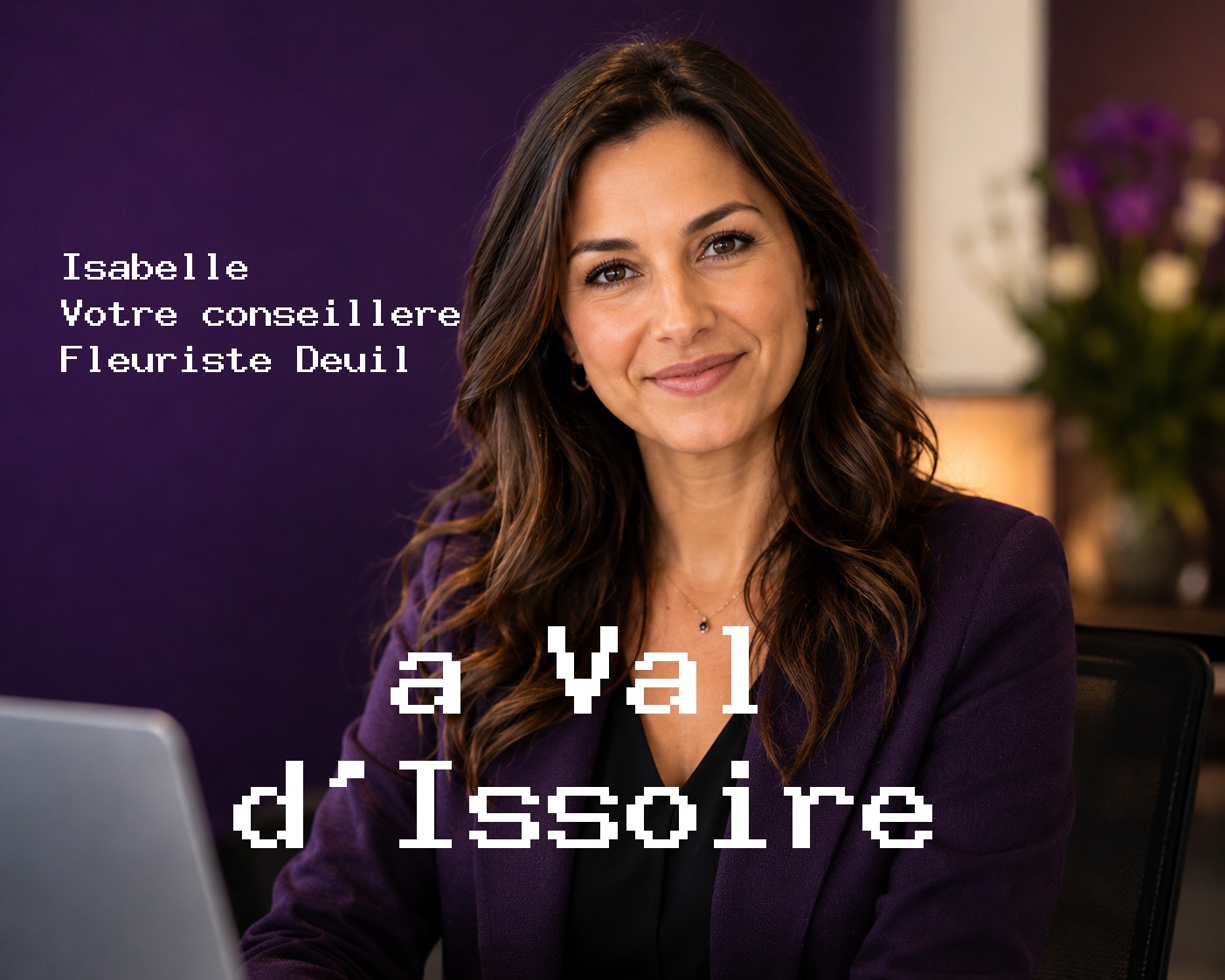 Isabelle, votre conseillère Fleuriste Deuil à Val d'Issoire