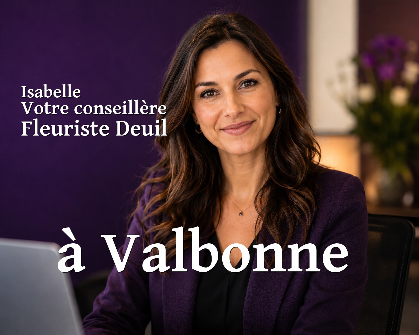 Isabelle, votre conseillère Fleuriste Deuil à Valbonne