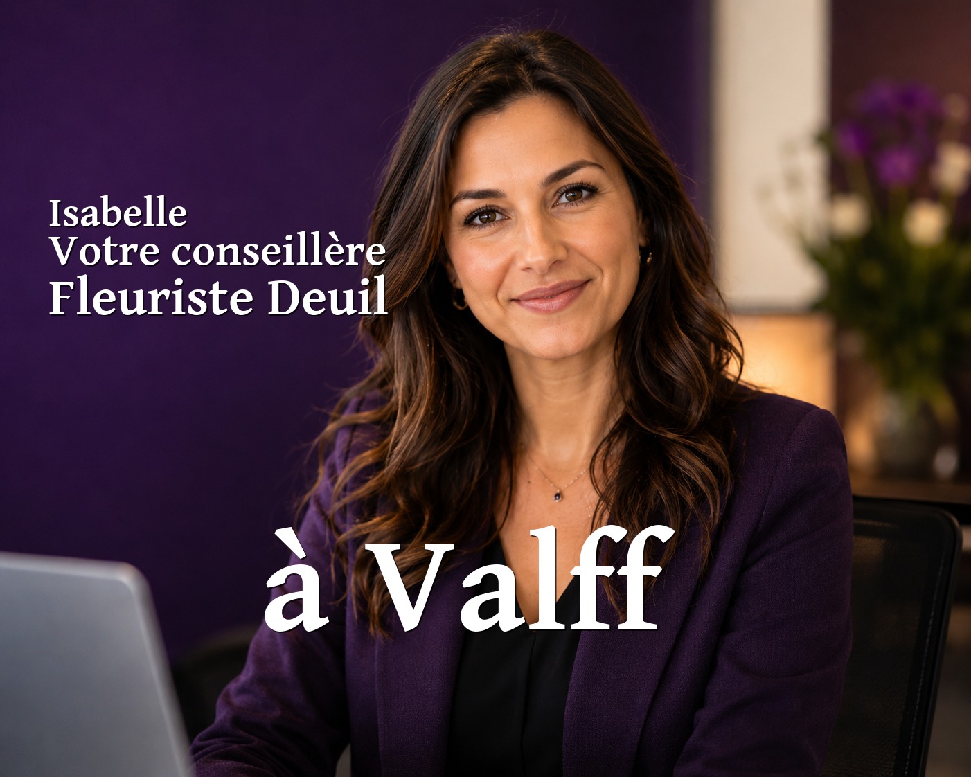 Isabelle, votre conseillère Fleuriste Deuil à Valff