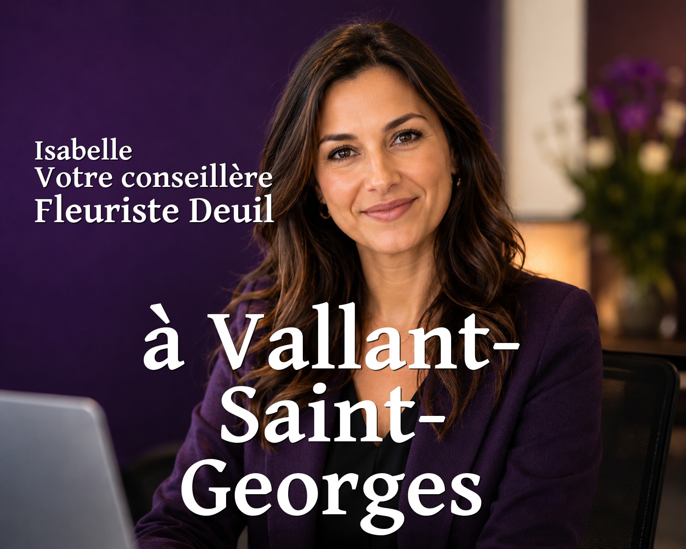 Isabelle, votre conseillère Fleuriste Deuil à Vallant-Saint-Georges