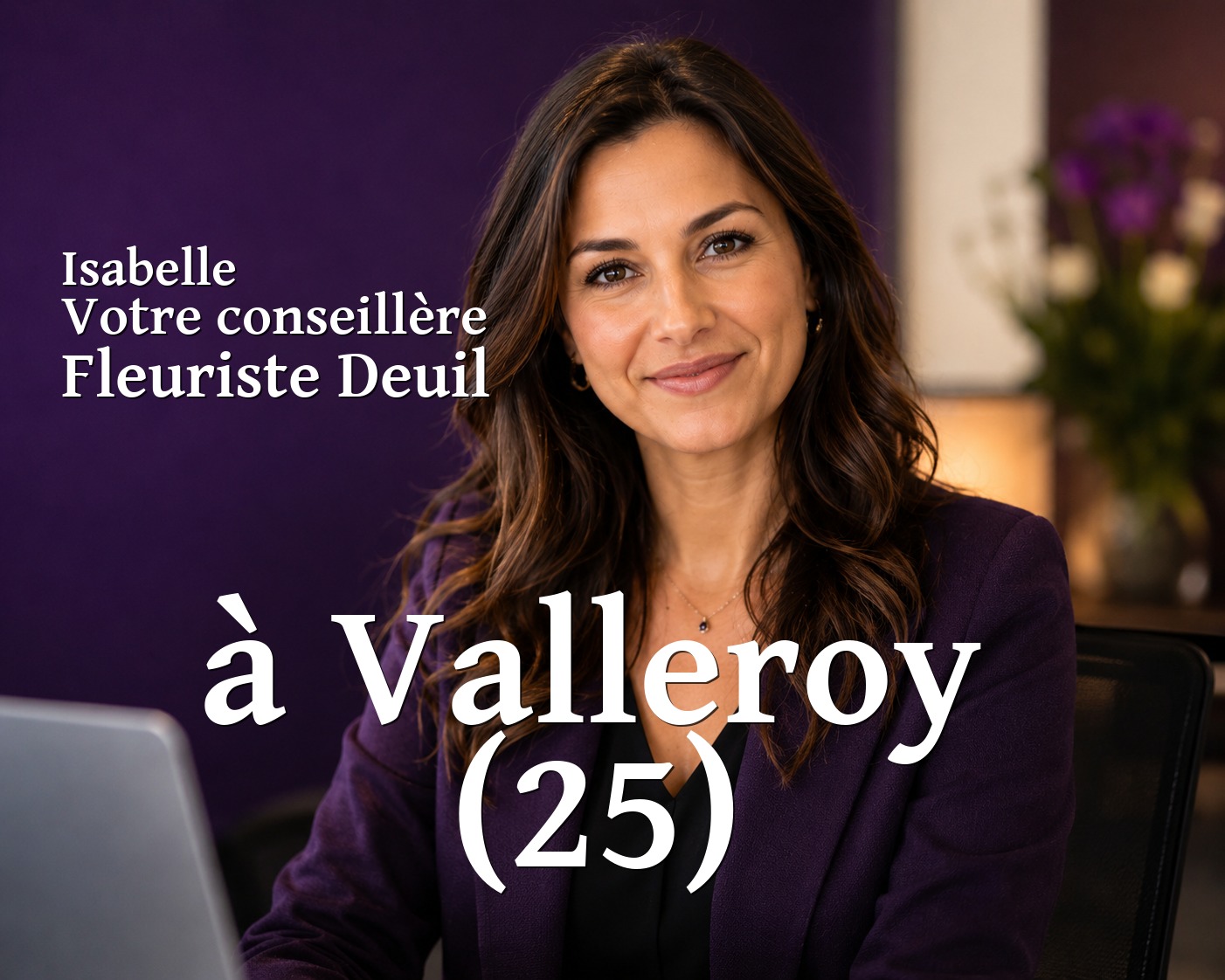 Isabelle, votre conseillère Fleuriste Deuil à Valleroy (25)