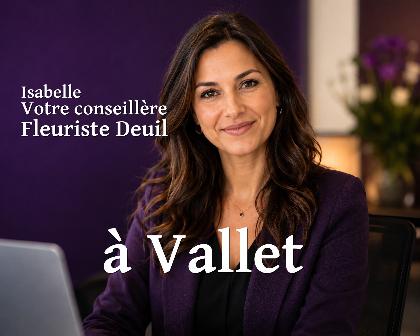 Isabelle, votre conseillère Fleuriste Deuil à Vallet