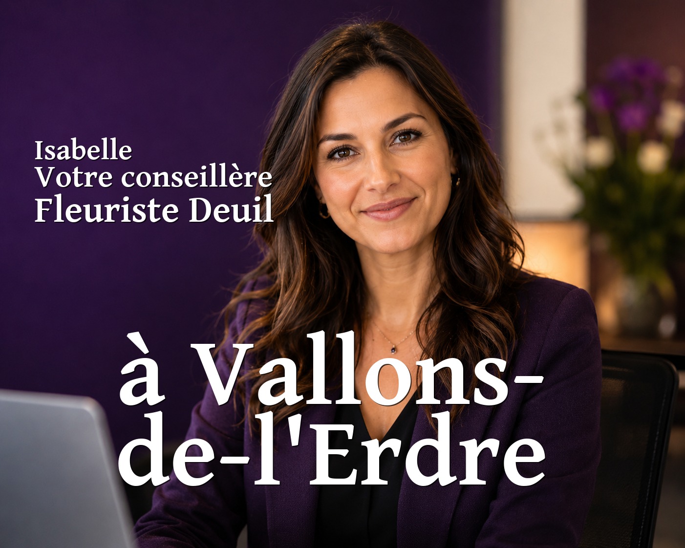 Isabelle, votre conseillère Fleuriste Deuil à Vallons-de-l'Erdre