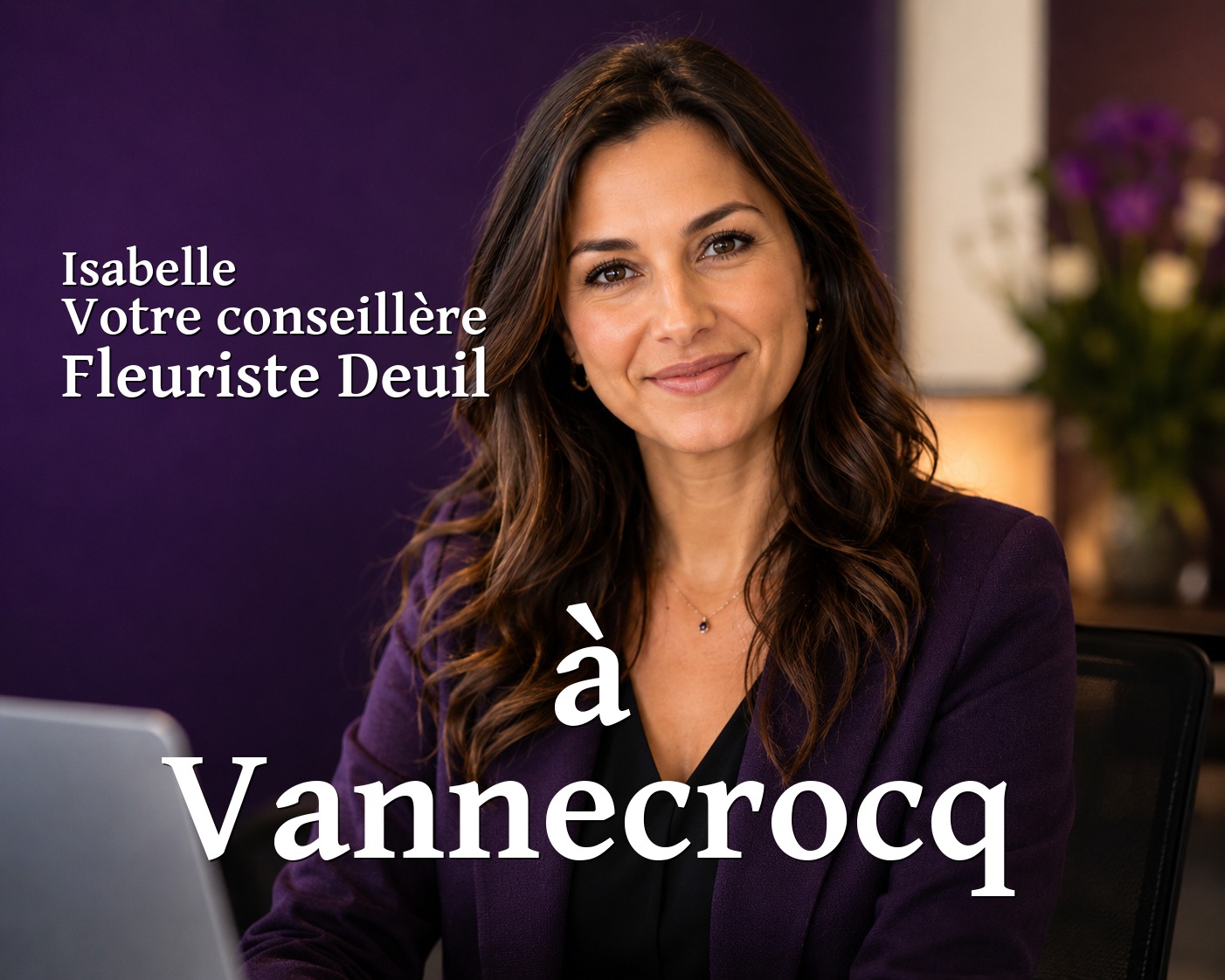 Isabelle, votre conseillère Fleuriste Deuil à Vannecrocq