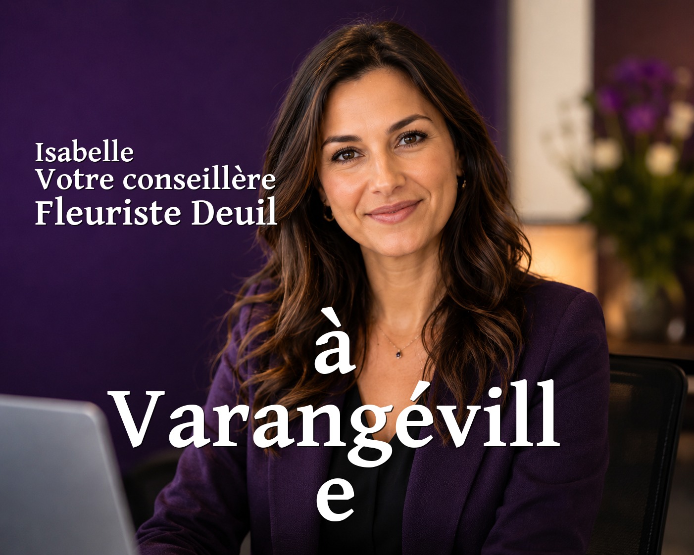 Isabelle, votre conseillère Fleuriste Deuil à Varangéville