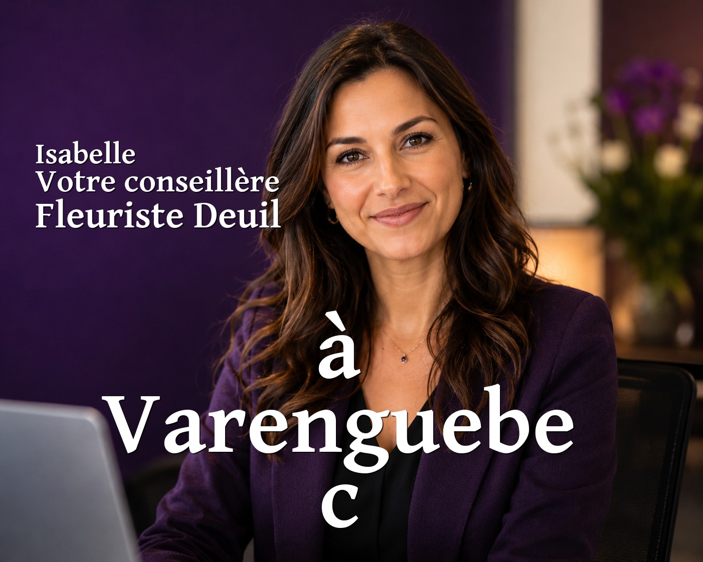 Isabelle, votre conseillère Fleuriste Deuil à Varenguebec