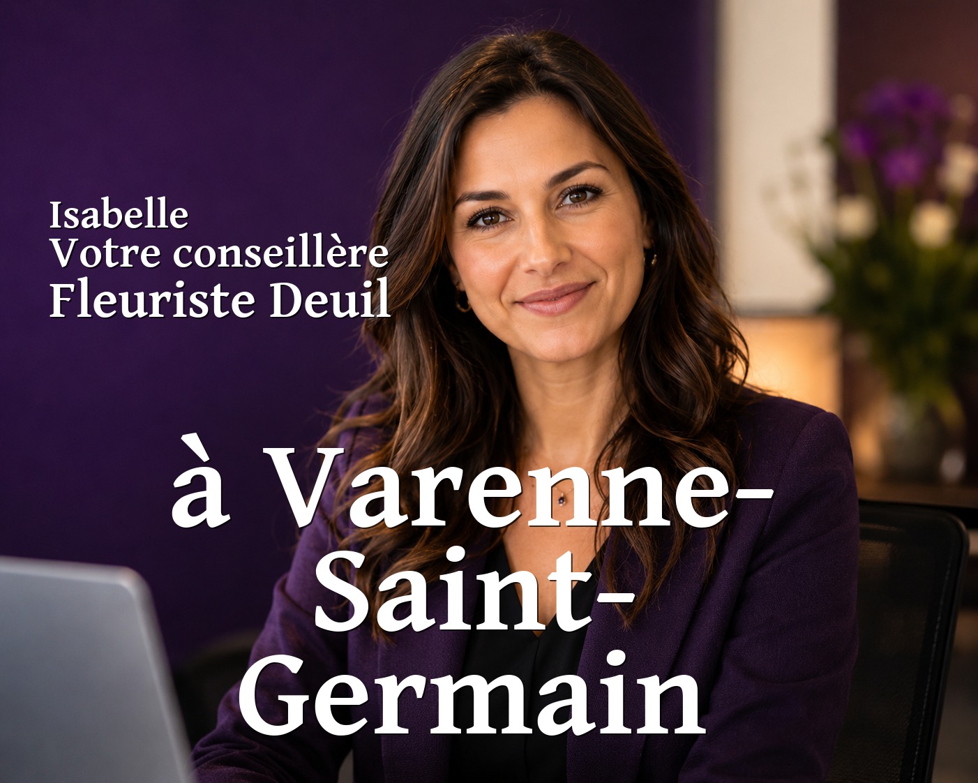 Isabelle, votre conseillère Fleuriste Deuil à Varenne-Saint-Germain