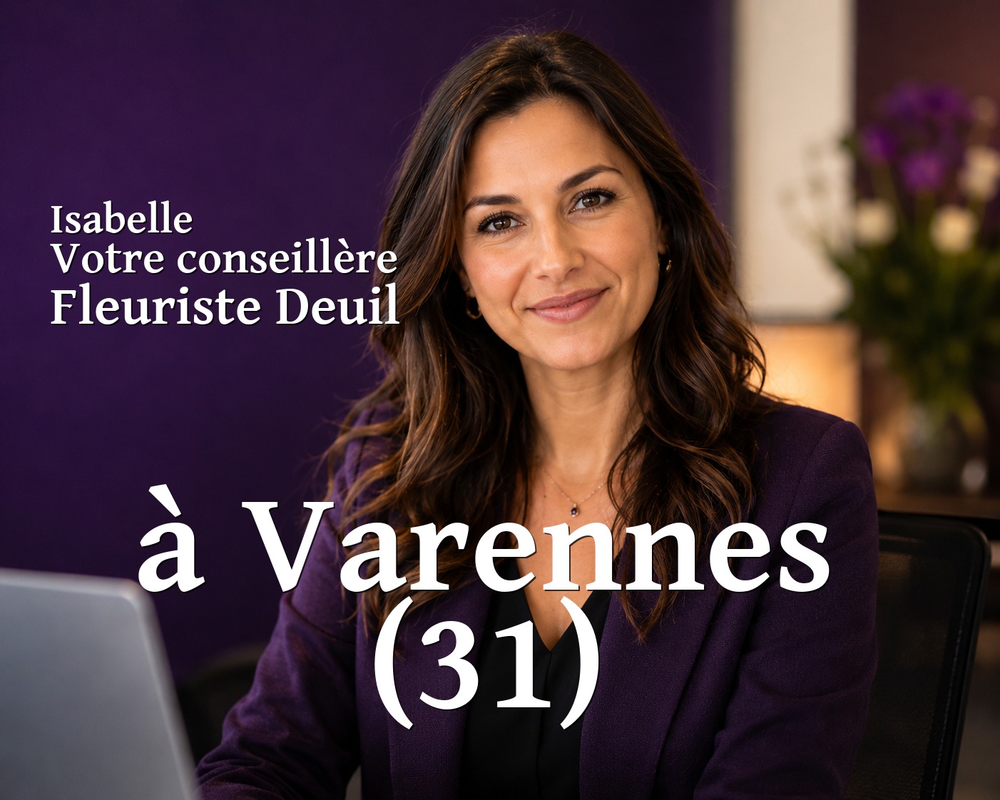 Isabelle, votre conseillère Fleuriste Deuil à Varennes (31)